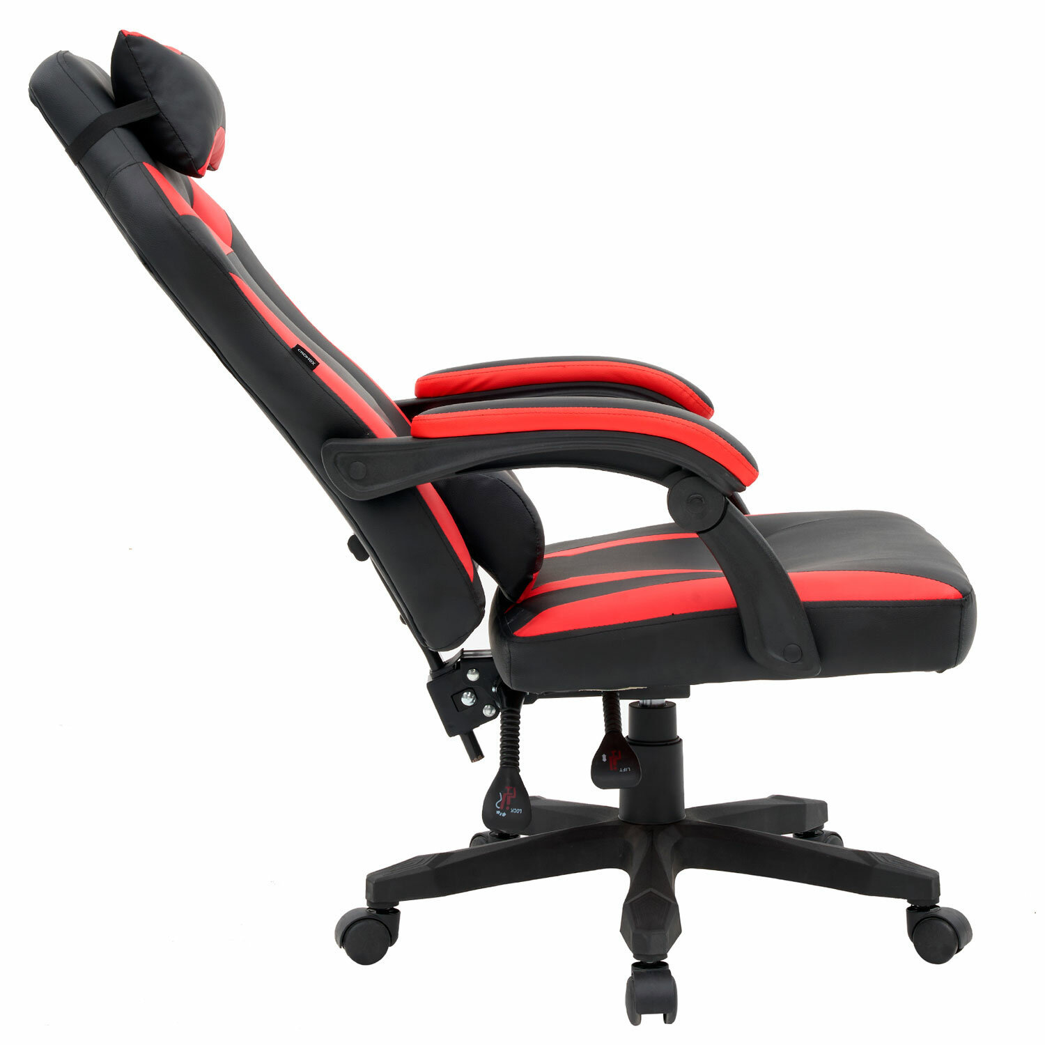 Изображение товара Кресло офисное CROMEX Start GM-105 из эко кожи черное с регулировкой и подлокотниками