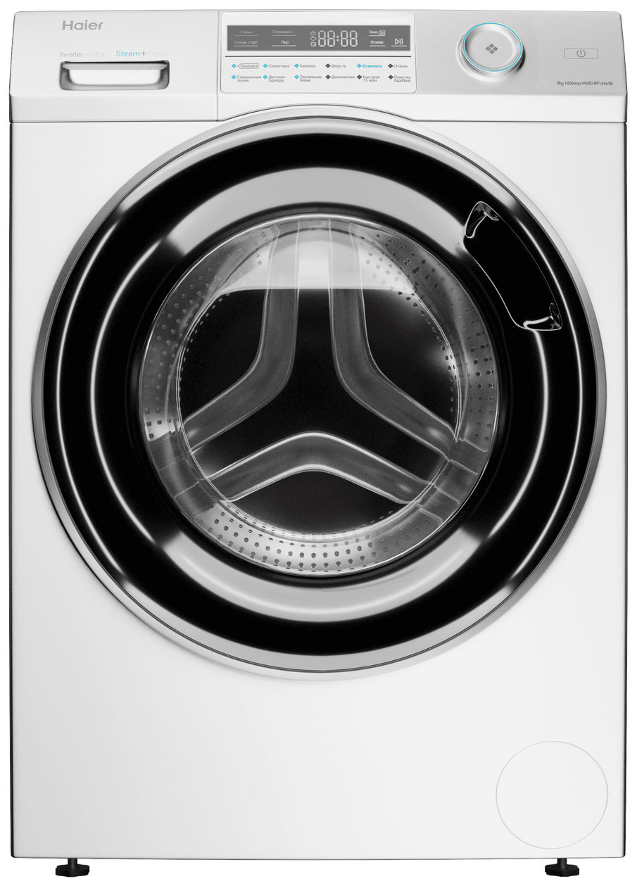Изображение товара Стиральная машина Haier HW80-BP14969B 8 кг 1400 об/мин белая