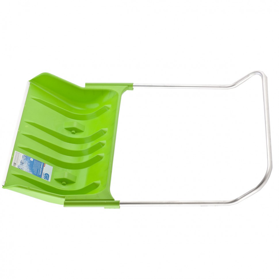 Изображение товара Движок для уборки снега Сибртех 61499 пластиковый алюминий 810x535x1300 мм