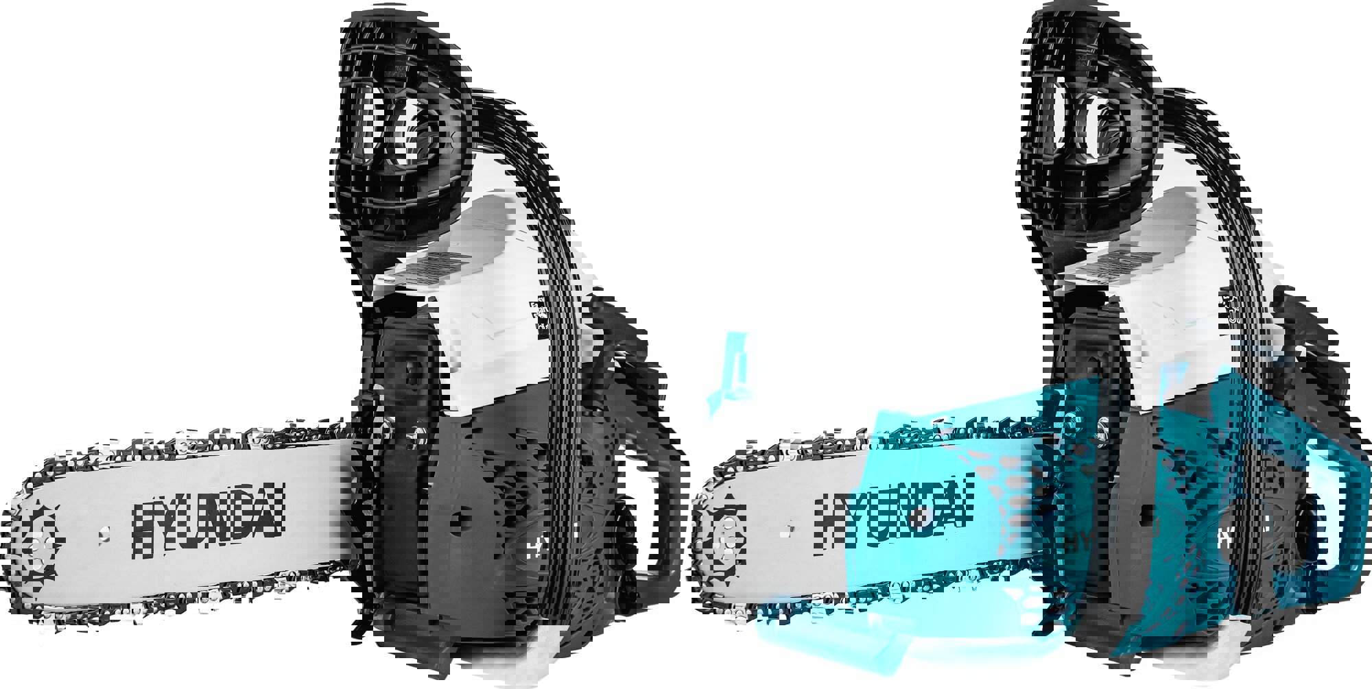 Изображение товара Бензопила Hyundai X 370 - 2 л.с., шина 35 см, китайское качество