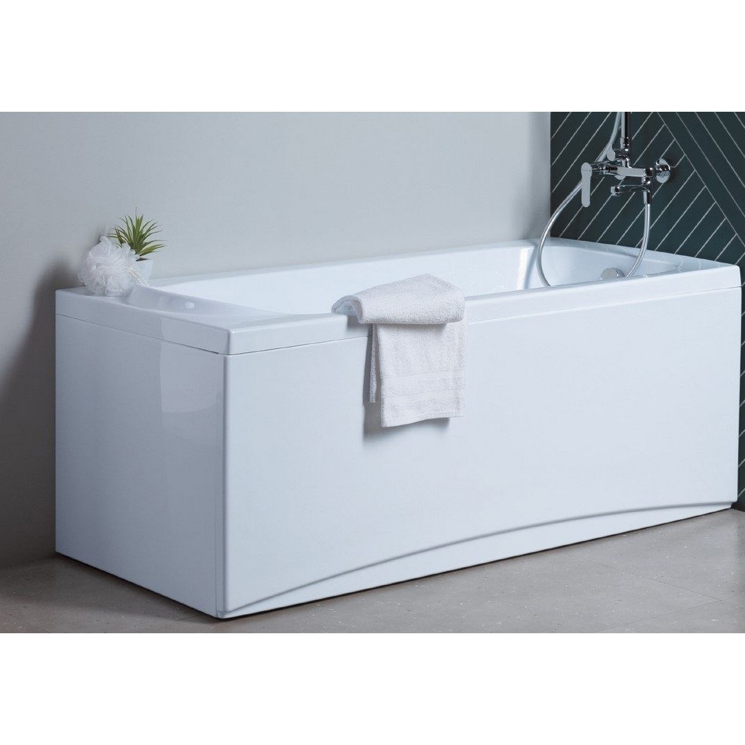 Изображение товара Акриловая ванна Aquanet Grace 180x80 с каркасом комплект 4 в 1