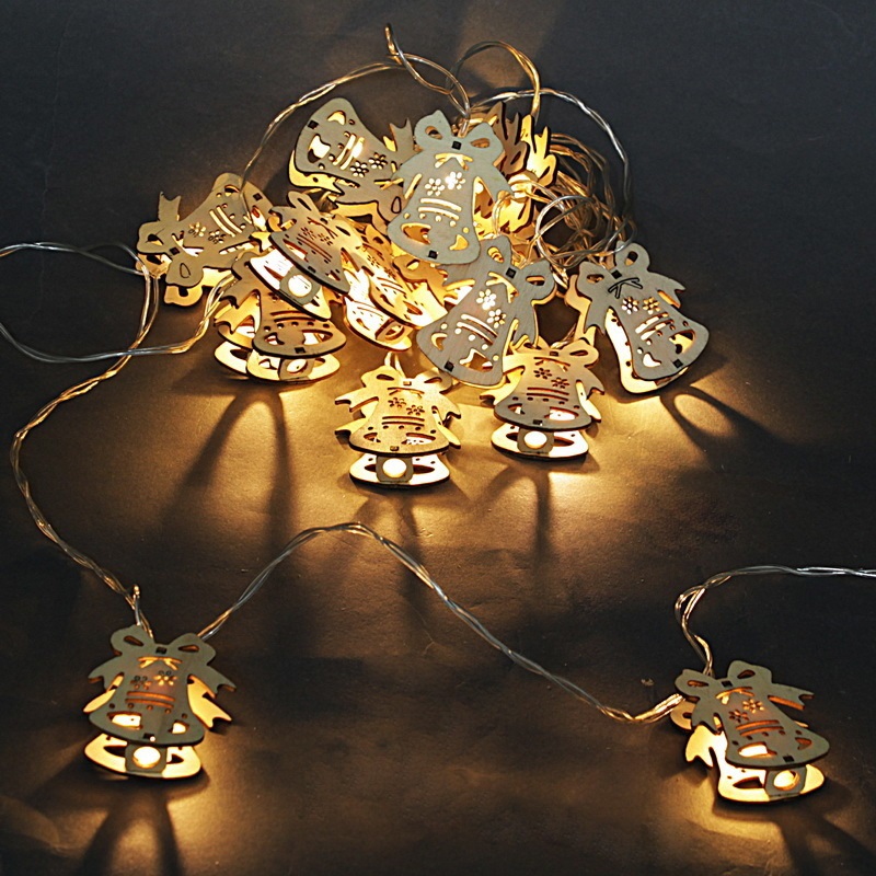 Изображение товара Электрогирлянда комнатная Sneha A-408 5 м 20 ламп теплый белый