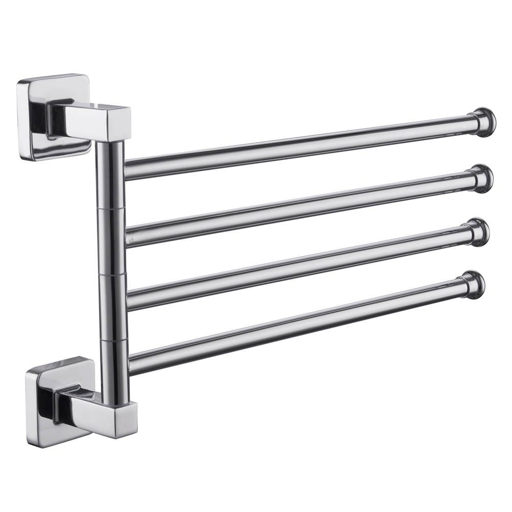 Изображение товара Держатель для полотенец Fashun A2614 33.4см хром настенный 4 реечки