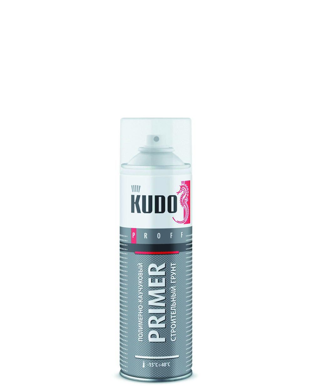 Изображение товара Грунтовка аэрозольная Kudo Proff полимерно-каучуковая 0.65л Изображение товара Грунтовка аэрозольная Kudo Proff полимерно-каучуковая 0.65л