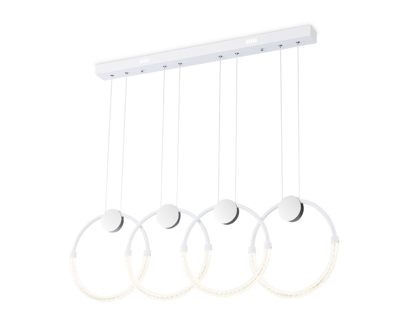 Изображение товара Светильник подвесной светодиодный Ambrella light Fl10598 с пультом управления 34 м² нейтральный белый свет цвет белый Изображение товара Светильник подвесной светодиодный Ambrella light Fl10598 с пультом управления 34 м² нейтральный белый свет цвет белый