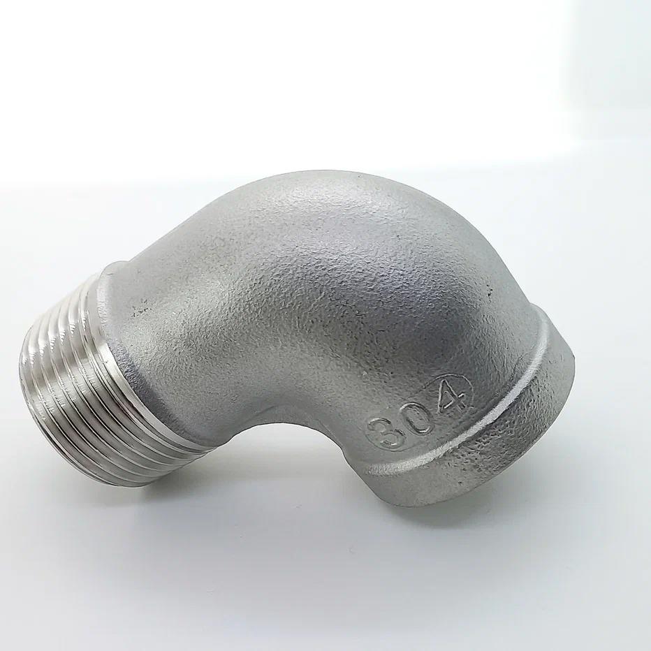 Изображение товара Отвод 90 градусов из нержавеющей стали 1x1 дюйм Ifitting MG-FEDM25/4, холодное водоснабжение