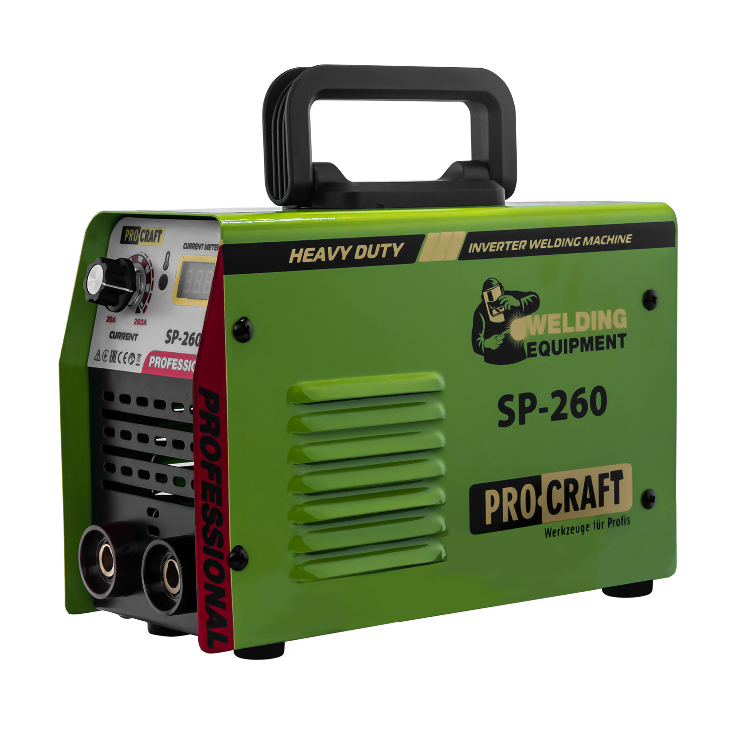 Изображение товара Сварочный аппарат инверторный Procraft SP-260 260 А для дома и стройки