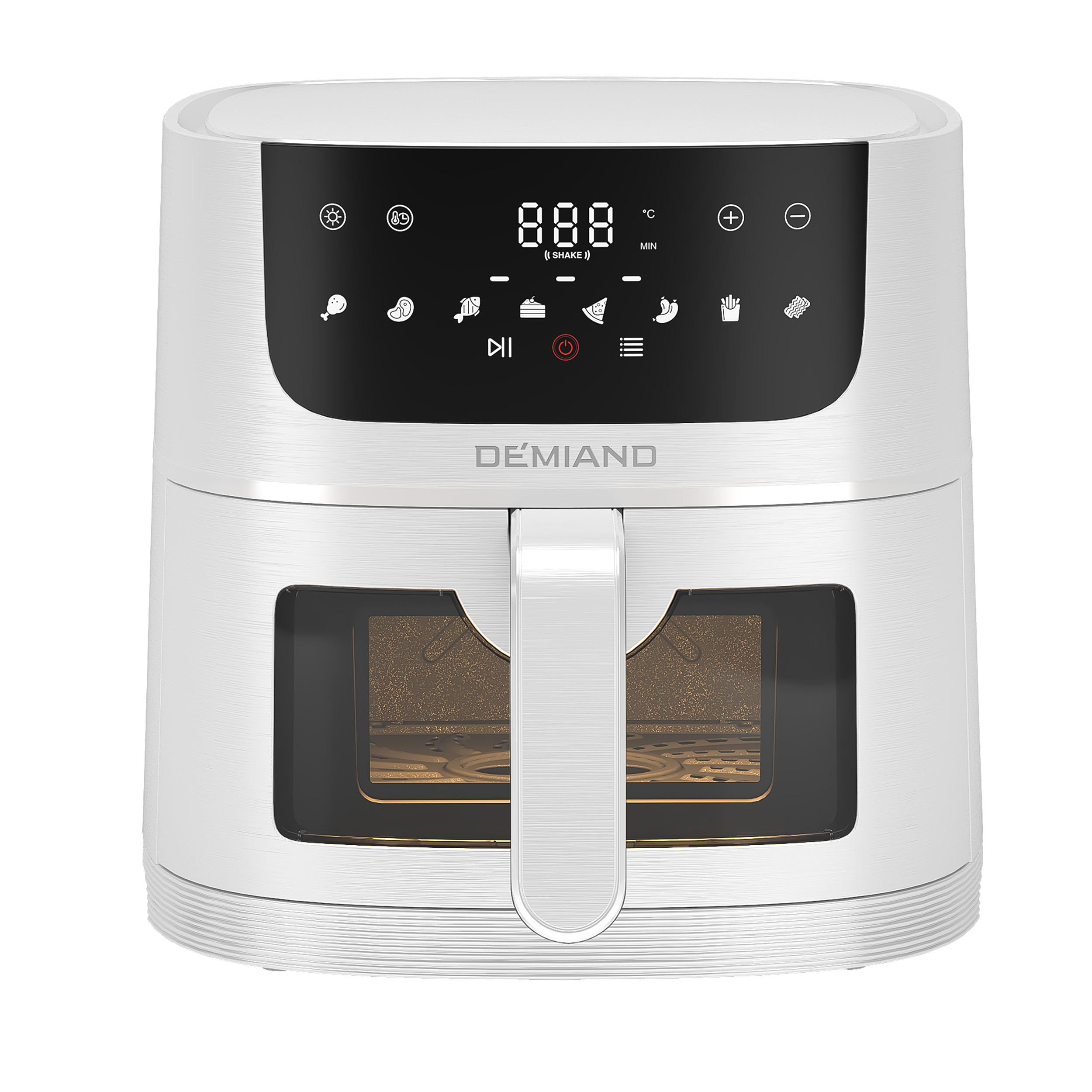 Изображение товара Аэрогриль DEMIAND LEO DK-2500 6л белый с сенсорной панелью и автоматическими программами