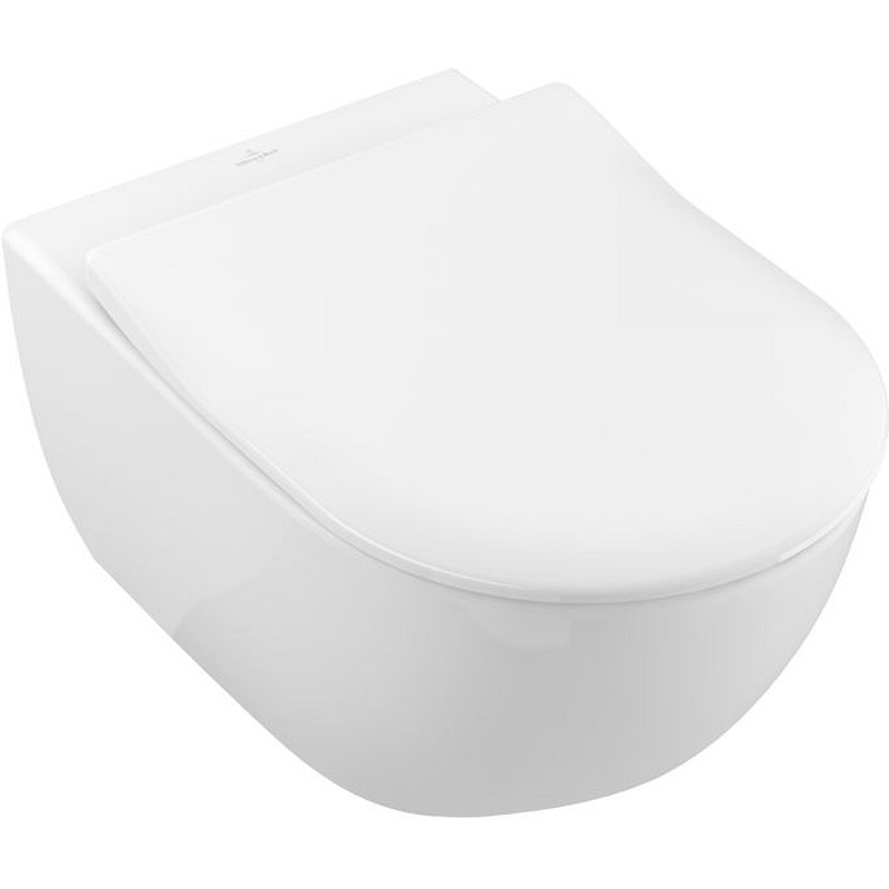 Изображение товара Подвесной унитаз Villeroy & Boch 5614R201 с сиденьем микролифт