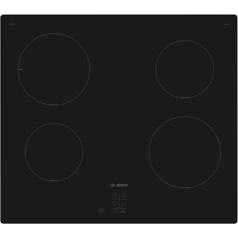 Изображение товара Индукционная варочная панель Bosch HMI40ICM 59.2 см 4 конфорки черный цвет