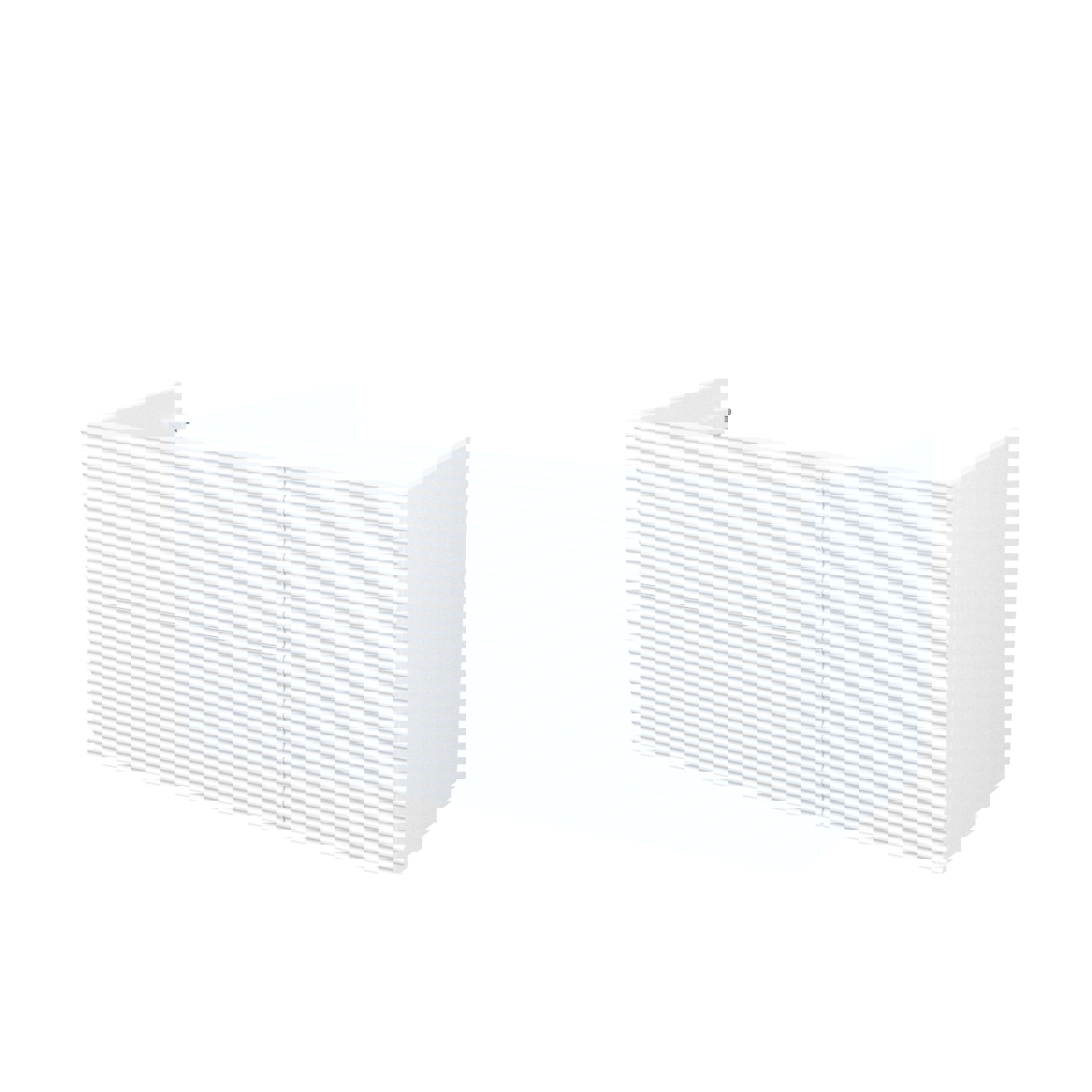 Изображение товара Тумба под раковину Iddis BIL10W0i95 100 см белая напольная с ящиками