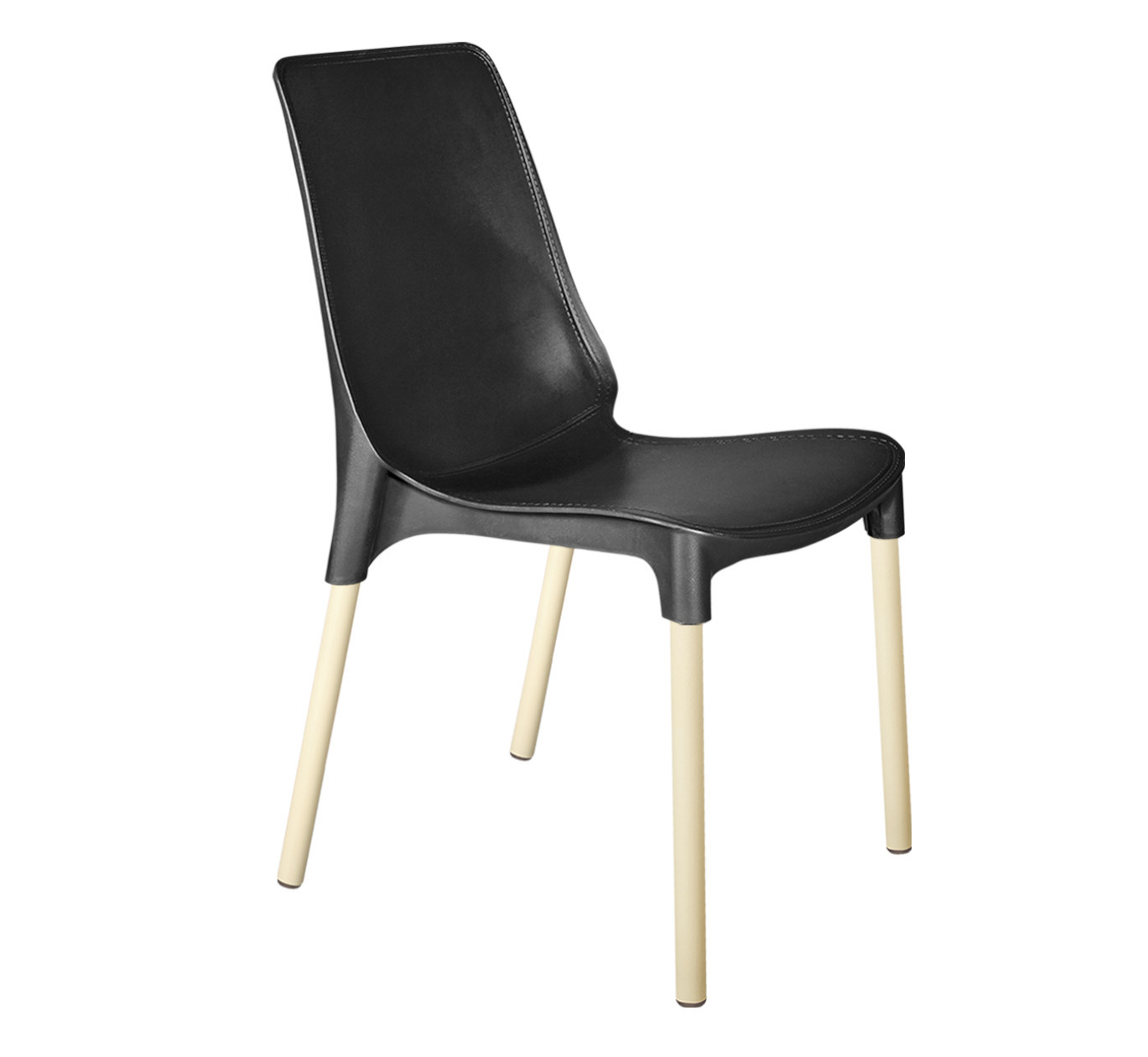 Изображение товара Стул Sheffilton 6310470522 Черный современный удобный складной для дома и кафе