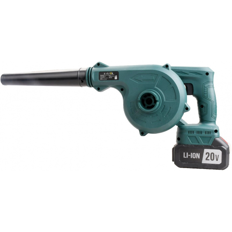 Изображение товара Аккумуляторная садовая воздуходувка Zitrek ZKBL21 20 В с набором насадок