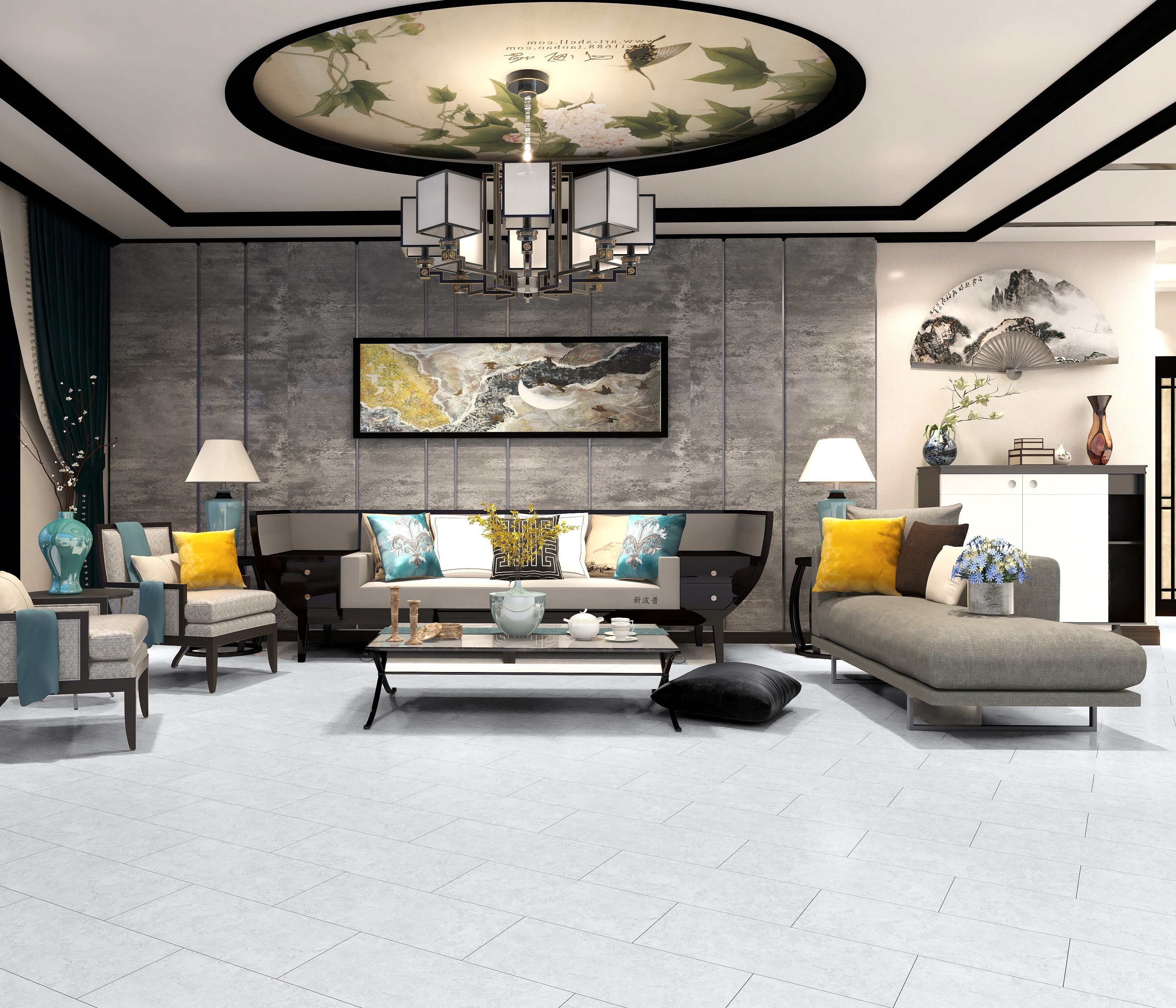 Изображение товара SPC плитка ICON Доломит Роден 43 класс влагостойкая 6 мм 2.23 м²