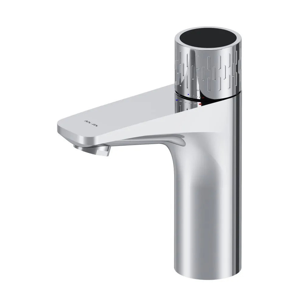 Изображение товара Смеситель для раковины AM.PM Gem F90A02400 с индикацией температуры хром