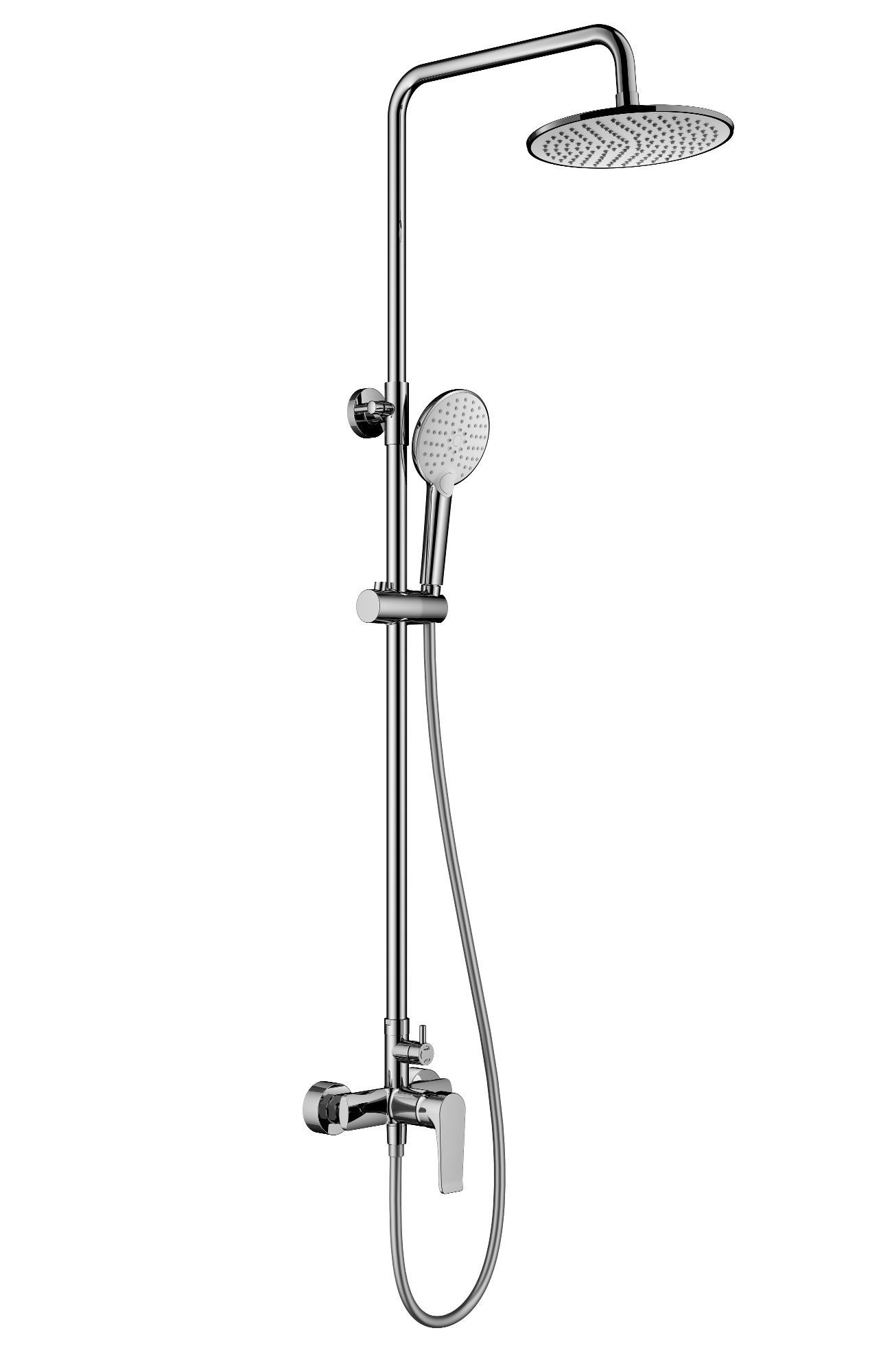 Изображение товара Душевая система Wonzon & woghand WW-A30103-CR 1 режимная цвет хром