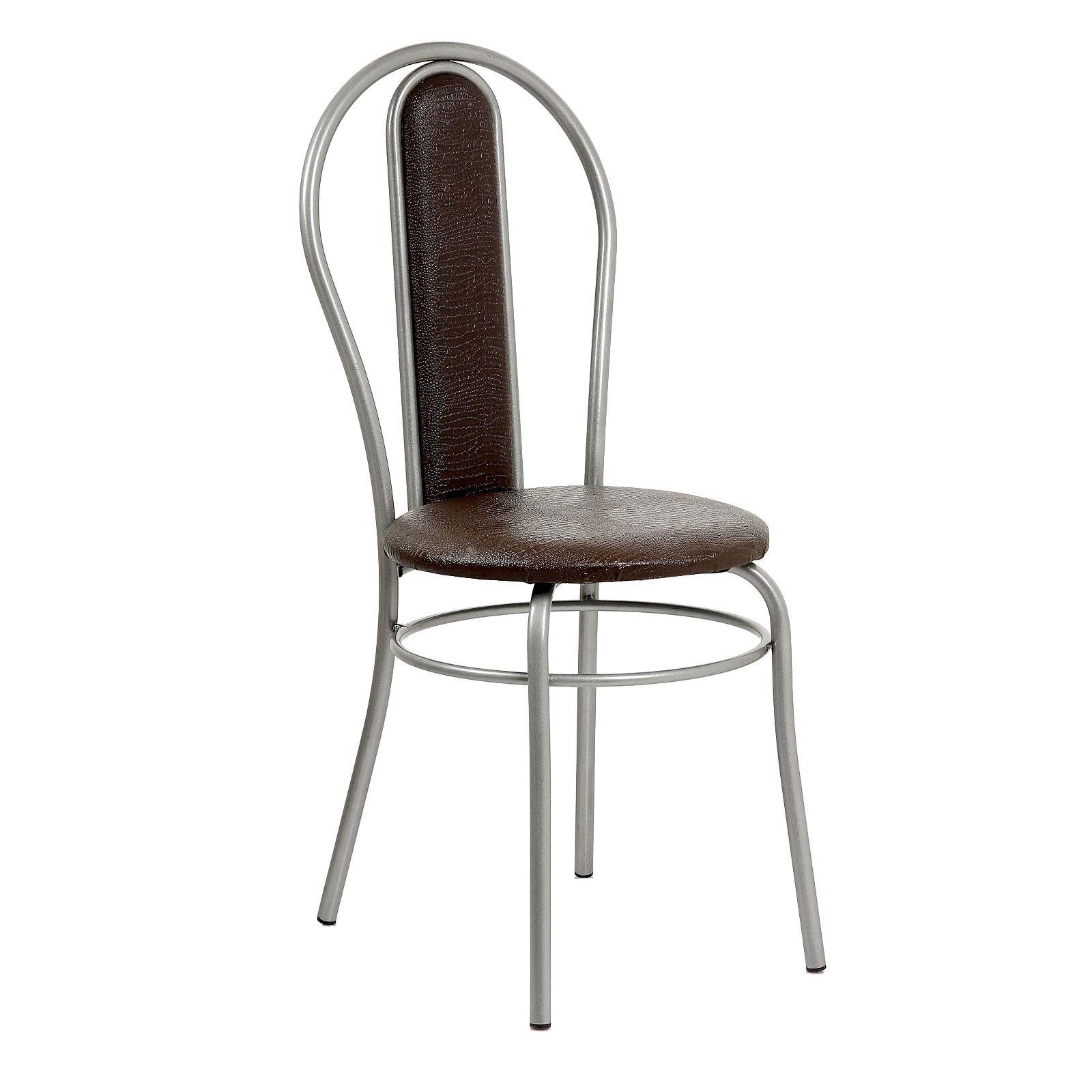 Изображение товара Стул Forpost shop 4071280 из искусственной кожи для кухни и кафе коричневый