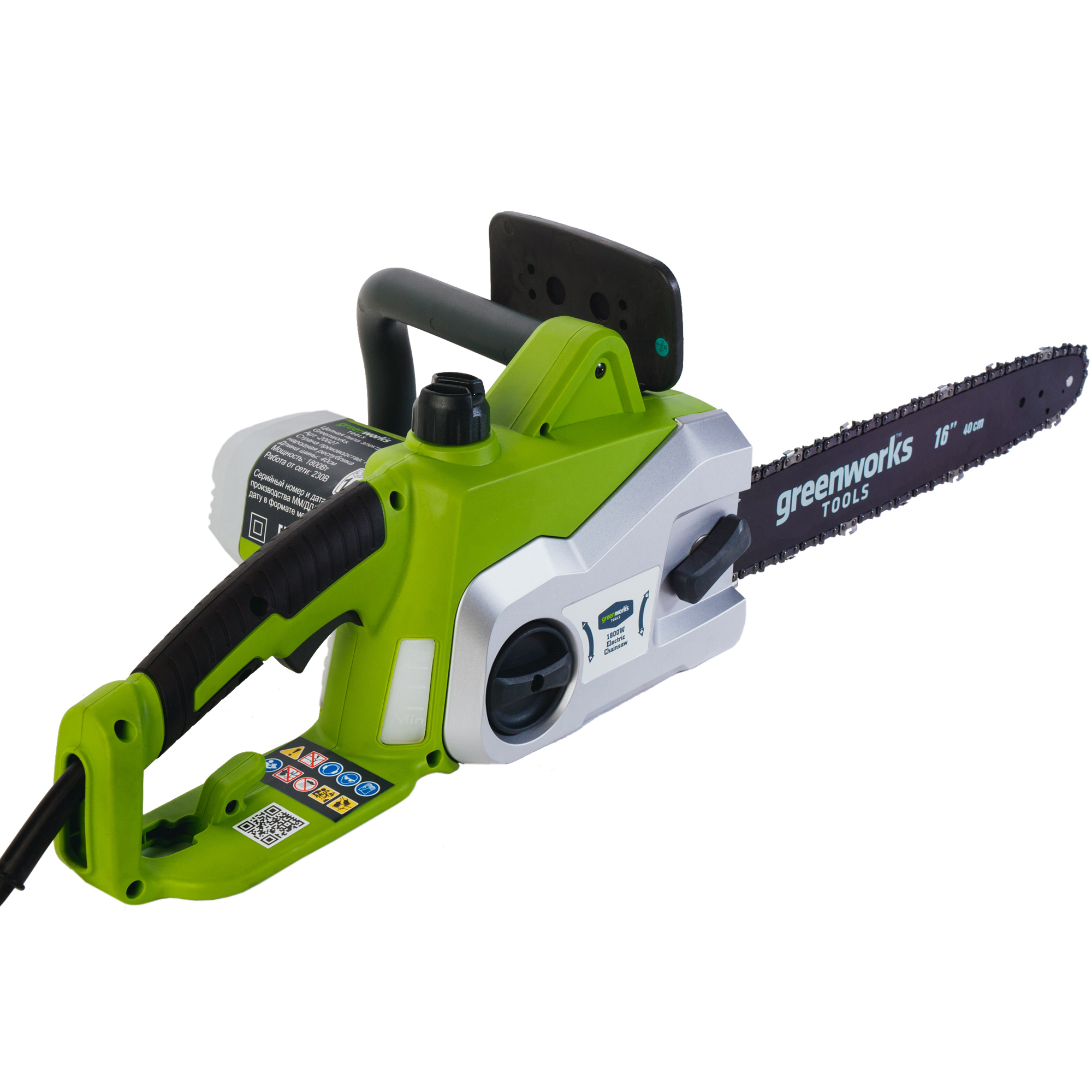 Изображение товара Электропила Greenworks GCS1840 1800 Вт шина 40 см