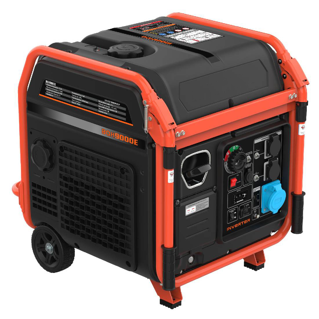 Изображение товара Генератор бензиновый EVOline BQH 9000 E 7,2 кВт инверторный с электрозапуском