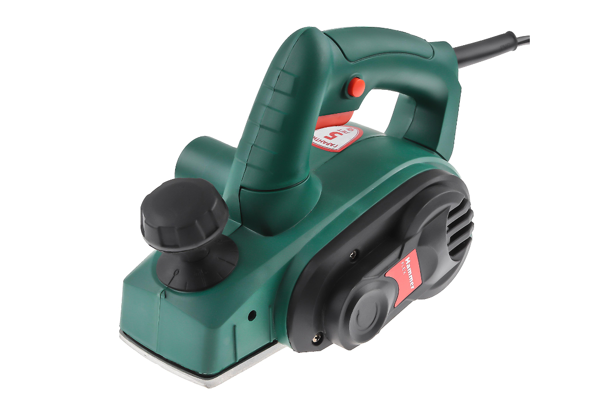 Изображение товара Рубанок сетевой Hammer RNK720A 720Вт 16000об/мин нож 82мм срез 1-2мм