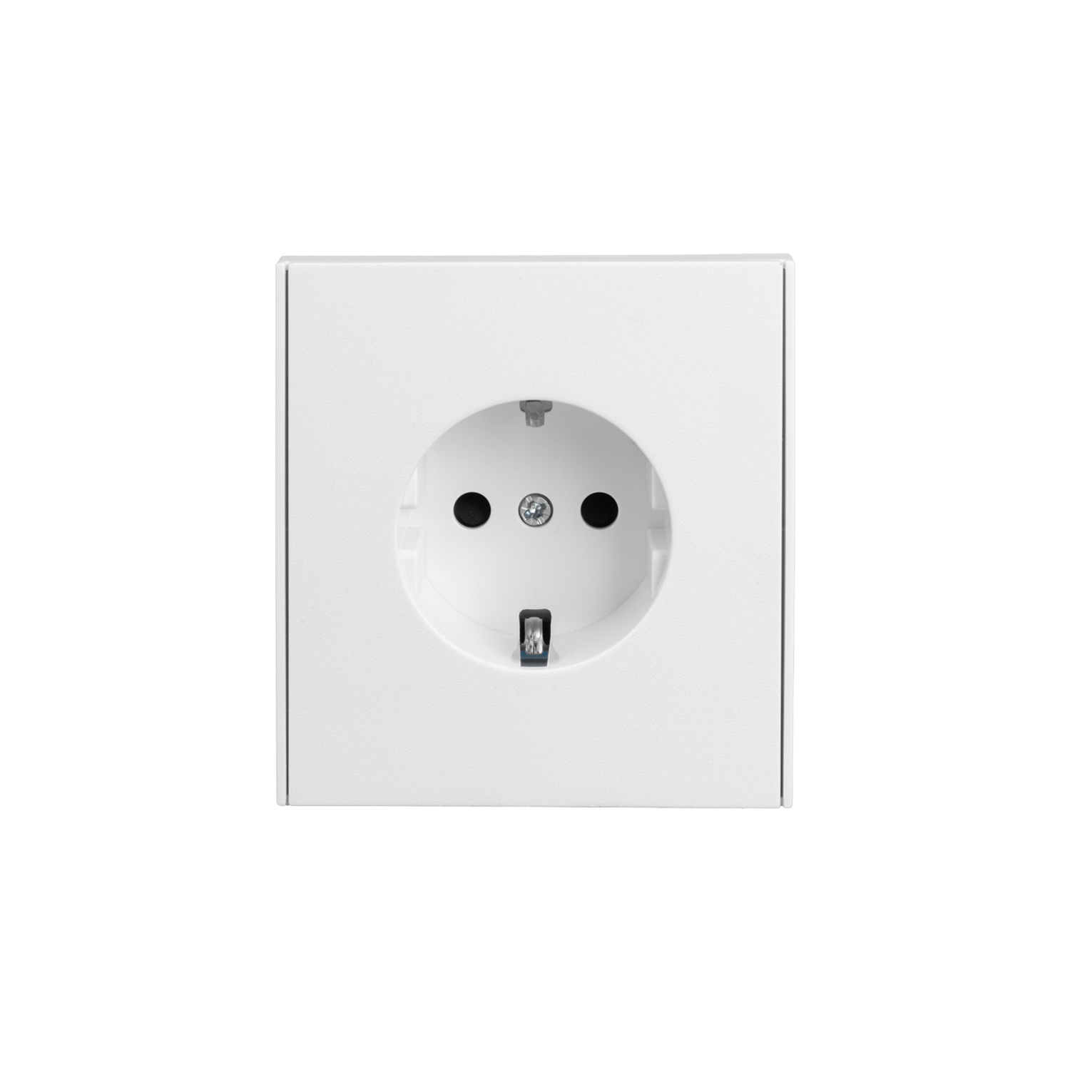 Изображение товара Встраиваемая розетка Kranz Strong KR-78-0701-4 с заземлением и шторками белая