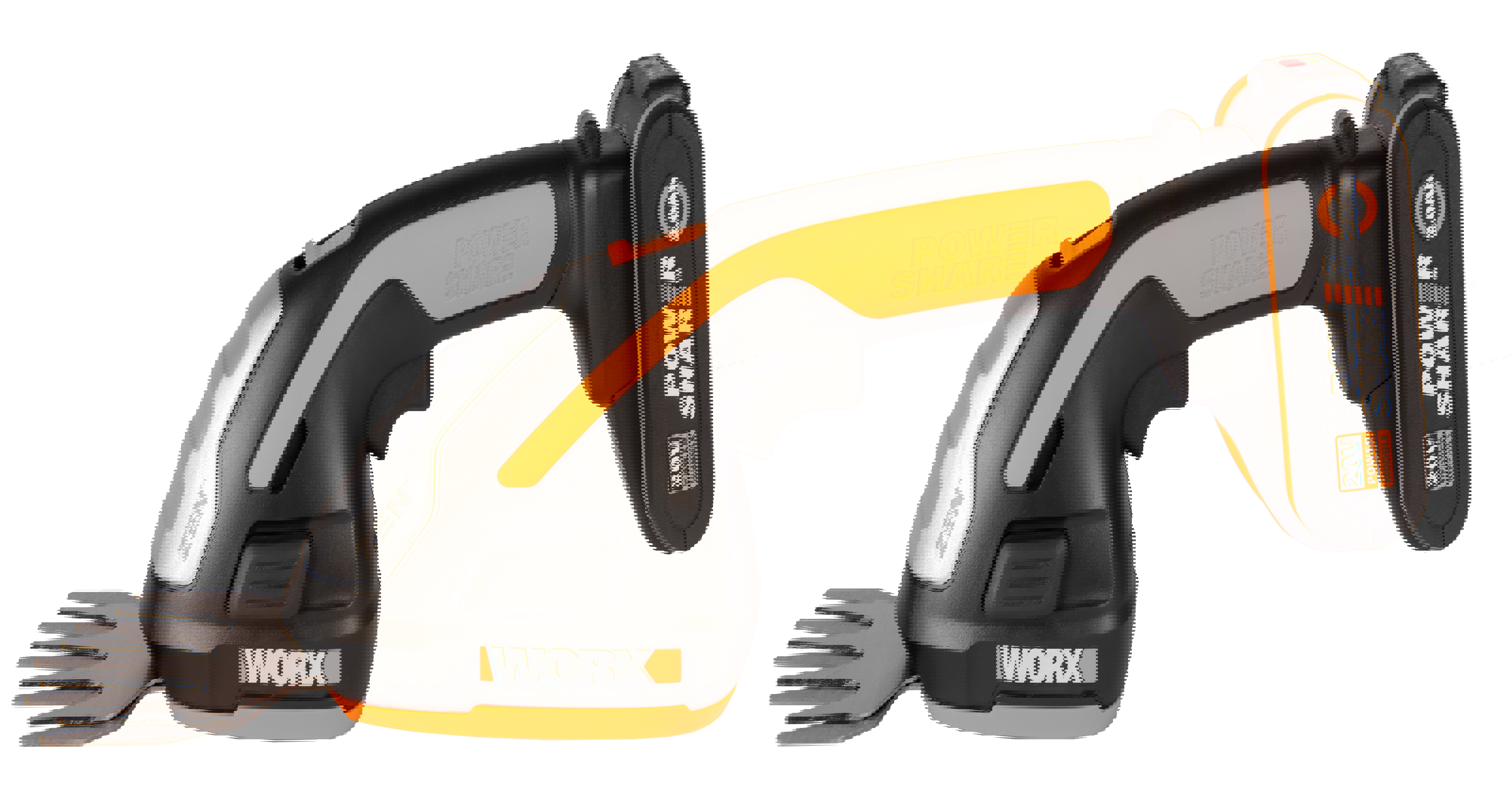 Изображение товара Ножницы аккумуляторные Worx Wg801e.5 20 В 1x2 Ач АКБ и ЗУ в комплекте