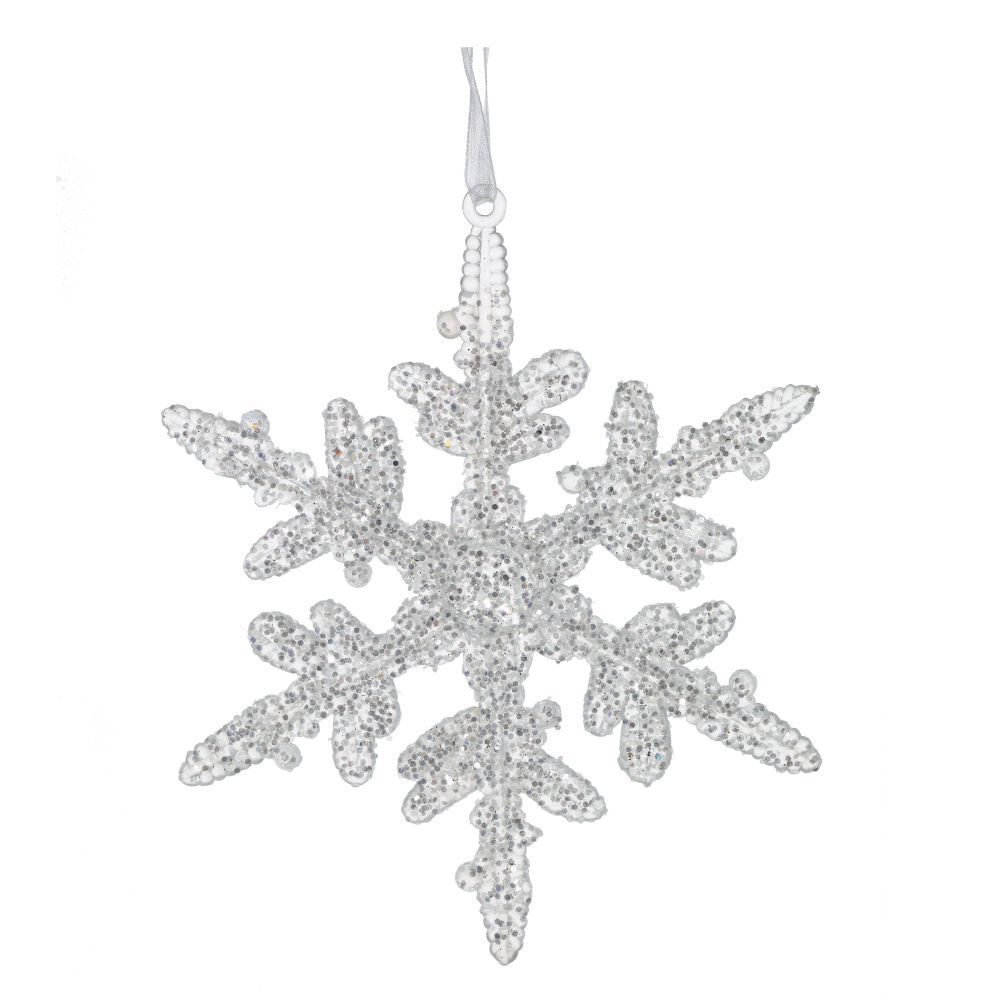 Изображение товара Елочная игрушка 754266 14 см x 0.4 см бесцветный/прозрачный