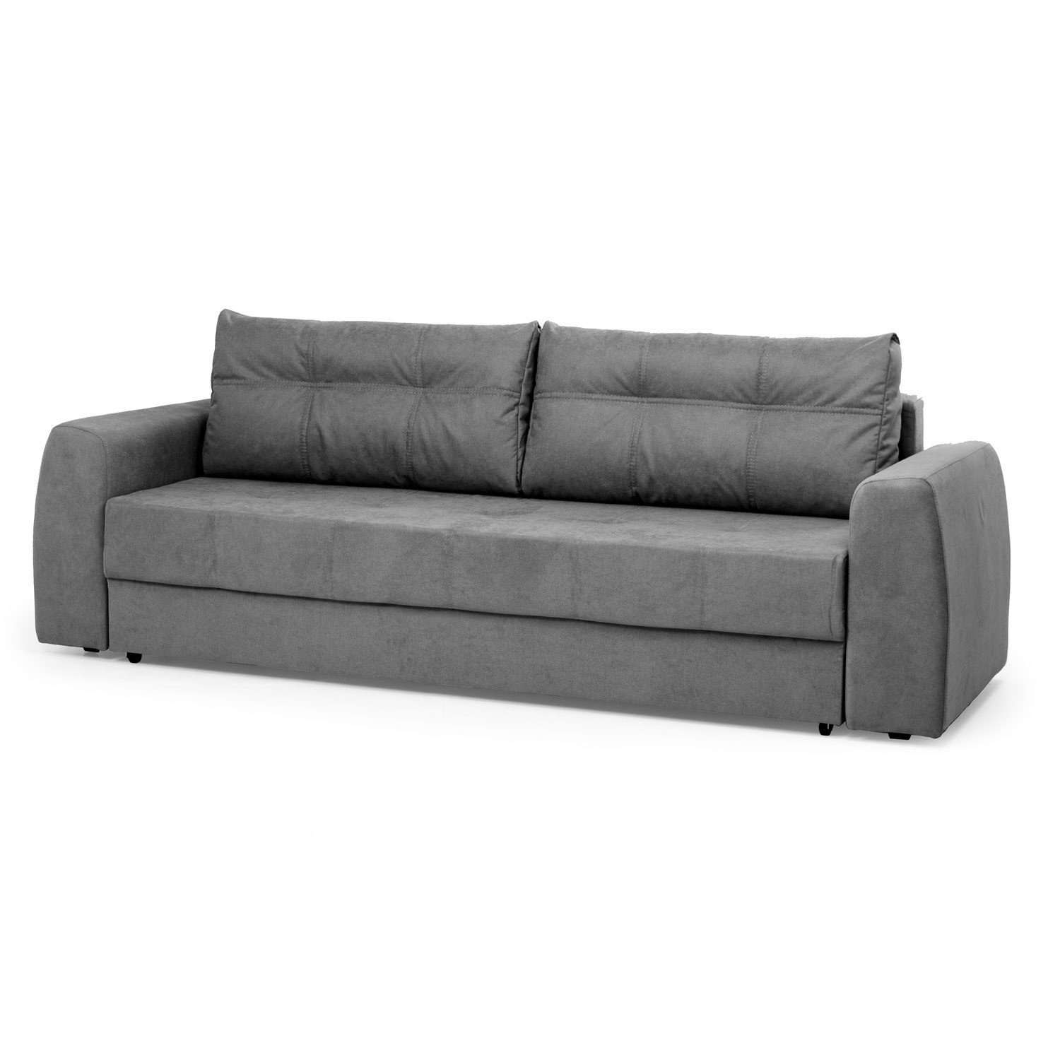 Изображение товара Диван прямой Nrava Double 242x88x72 см с механизмом Еврокнижка и ящиком