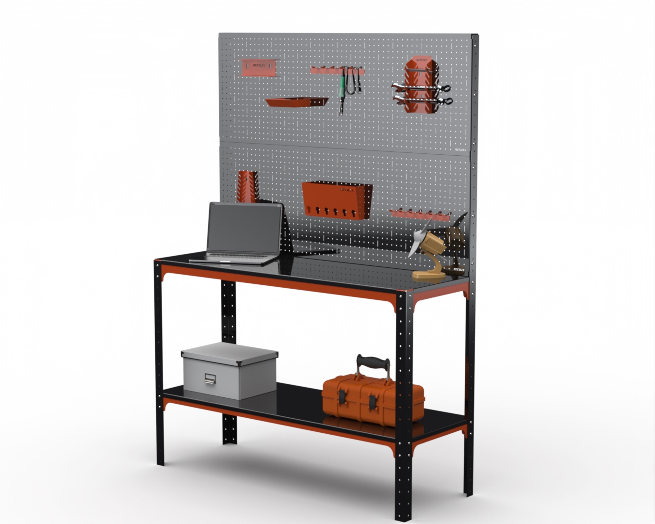Изображение товара Стол-верстак Metalex Kit 204660 950x1500x400 мм, максимальная нагрузка до 260 кг
