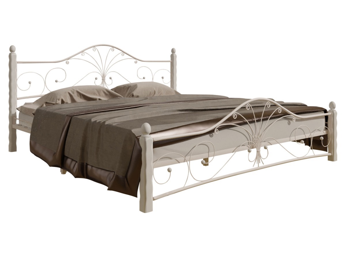 Изображение товара Кровать Форвард-мебель Синди 187x107x21.2 см берёза цвет белый