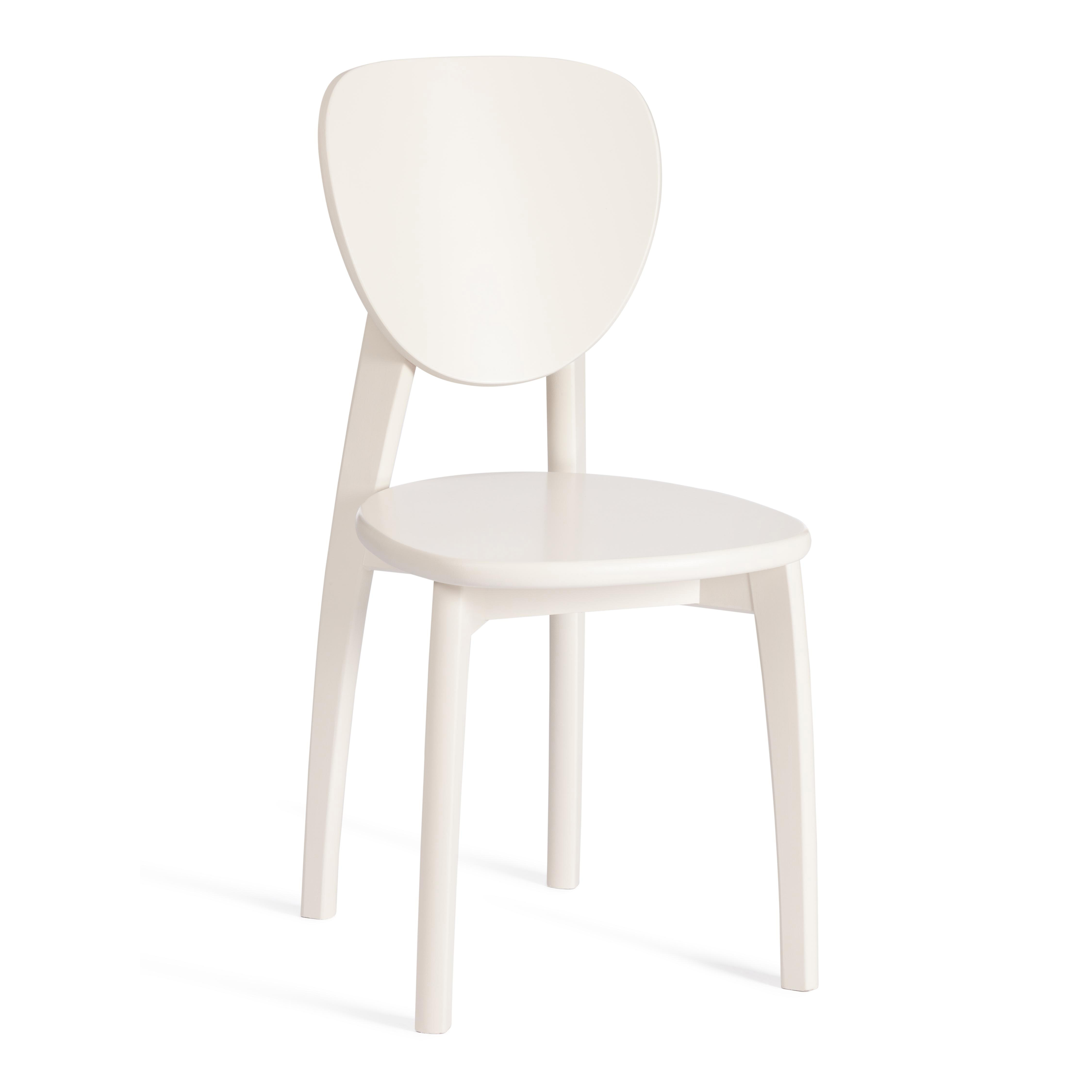 Изображение товара Кухонный стул Tetchair Diamante 42x85x42 см дерево цвет белый, бук