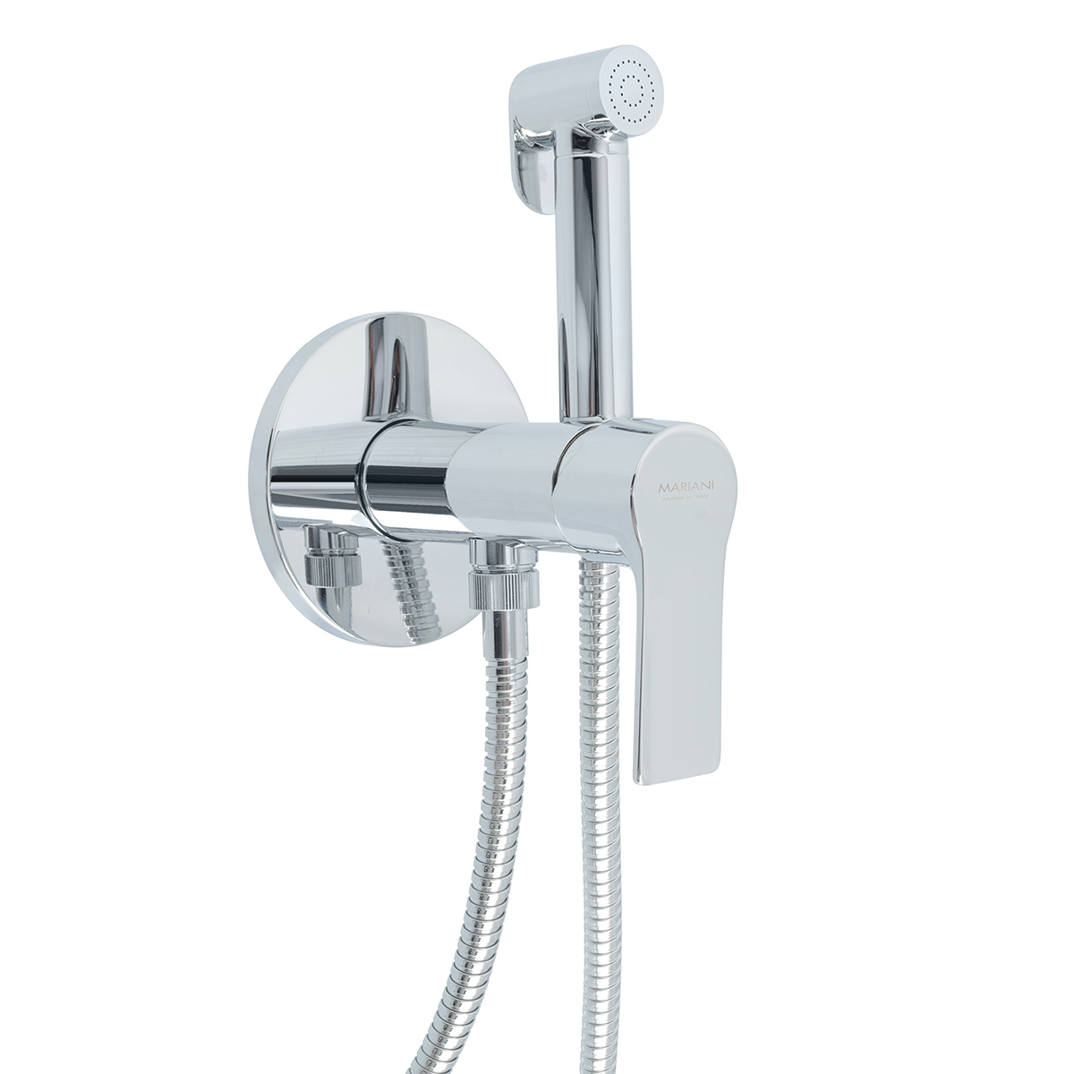 Изображение товара Набор для подключения гигиенического душа Mariani B00185KLW хром Италия
