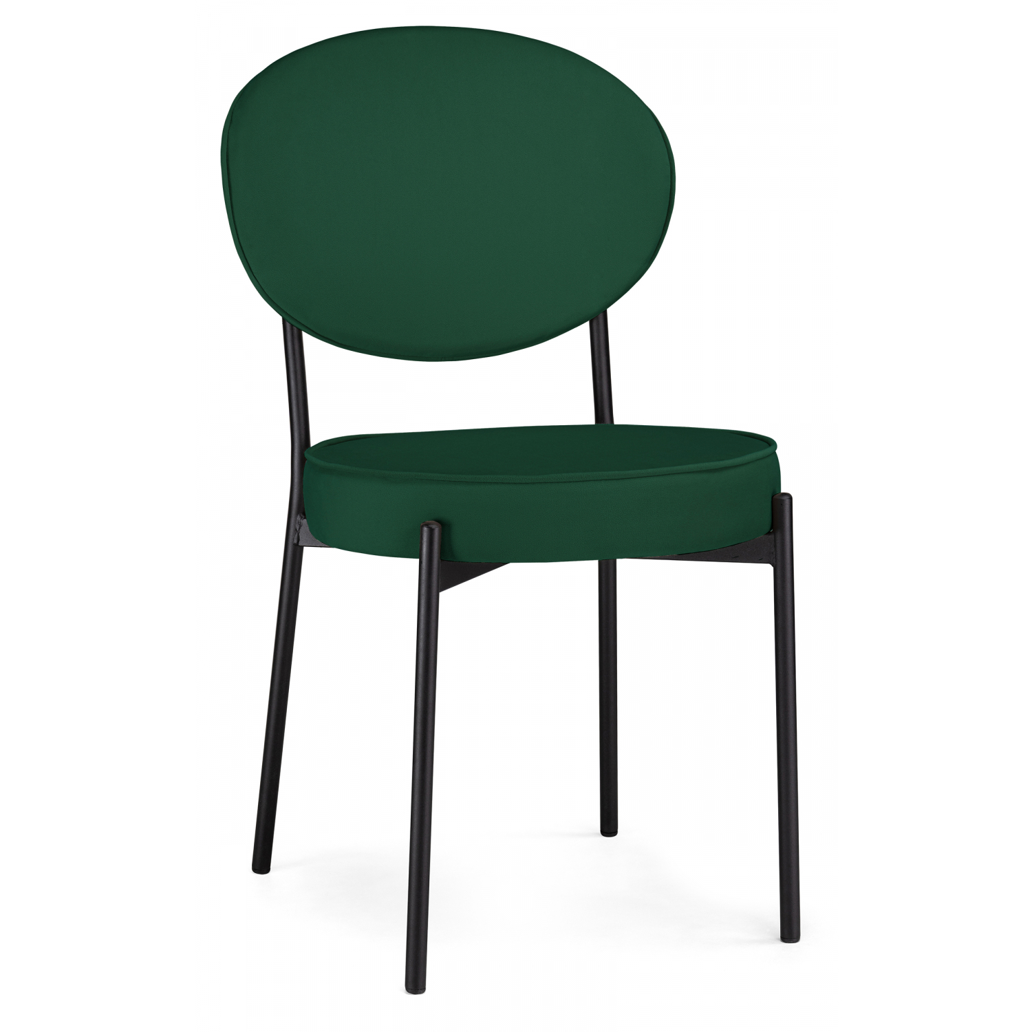 Изображение товара Стул Woodville 584278 зеленый велюр современный легкий и прочный