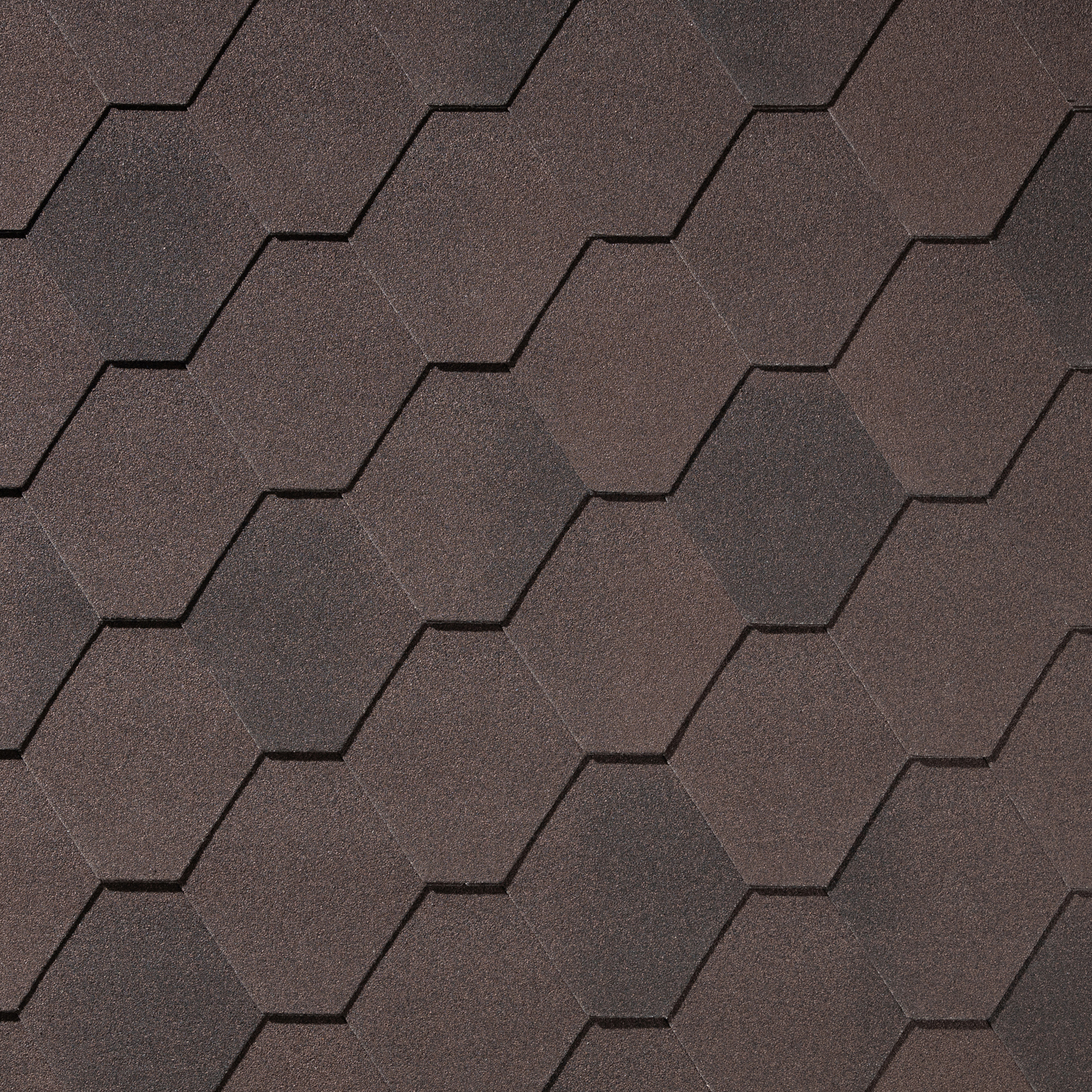 Изображение товара Гибкая черепица Quiet Tile Rombica 3м² цвет коричневый
