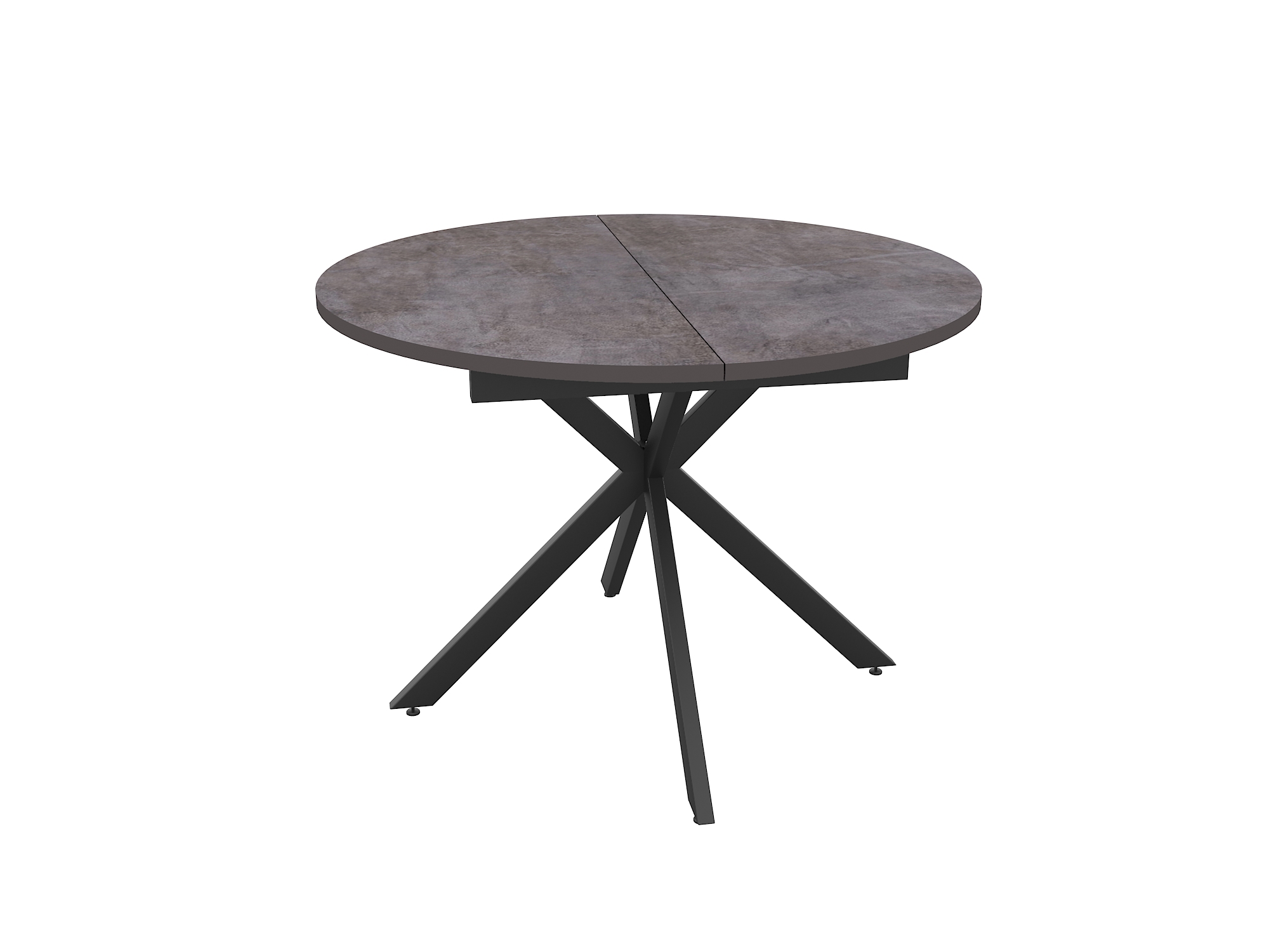 Изображение товара Стол круглый Sakura Парма 100x100 см из ЛДСП раскладной Италия дизайн