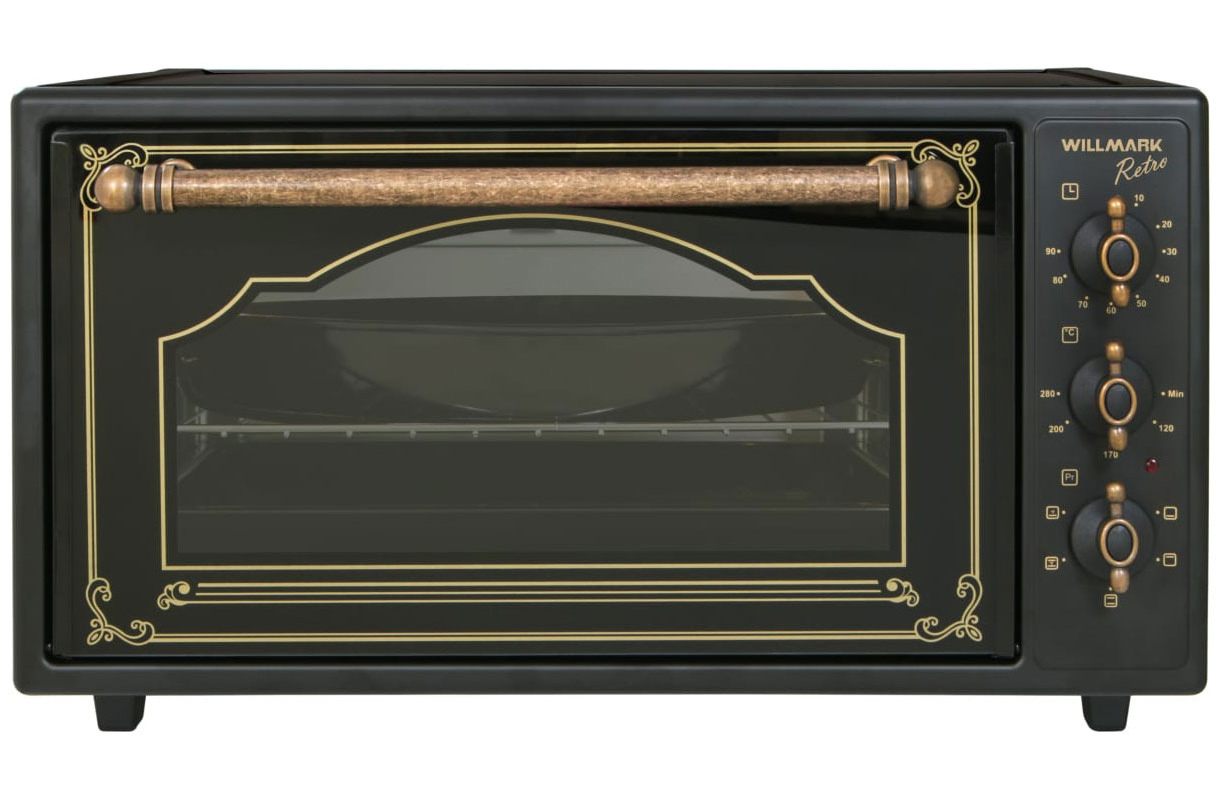 Изображение товара Электропечь WILLMARK WOF-505BLR 1500 Вт 50 л черная турция