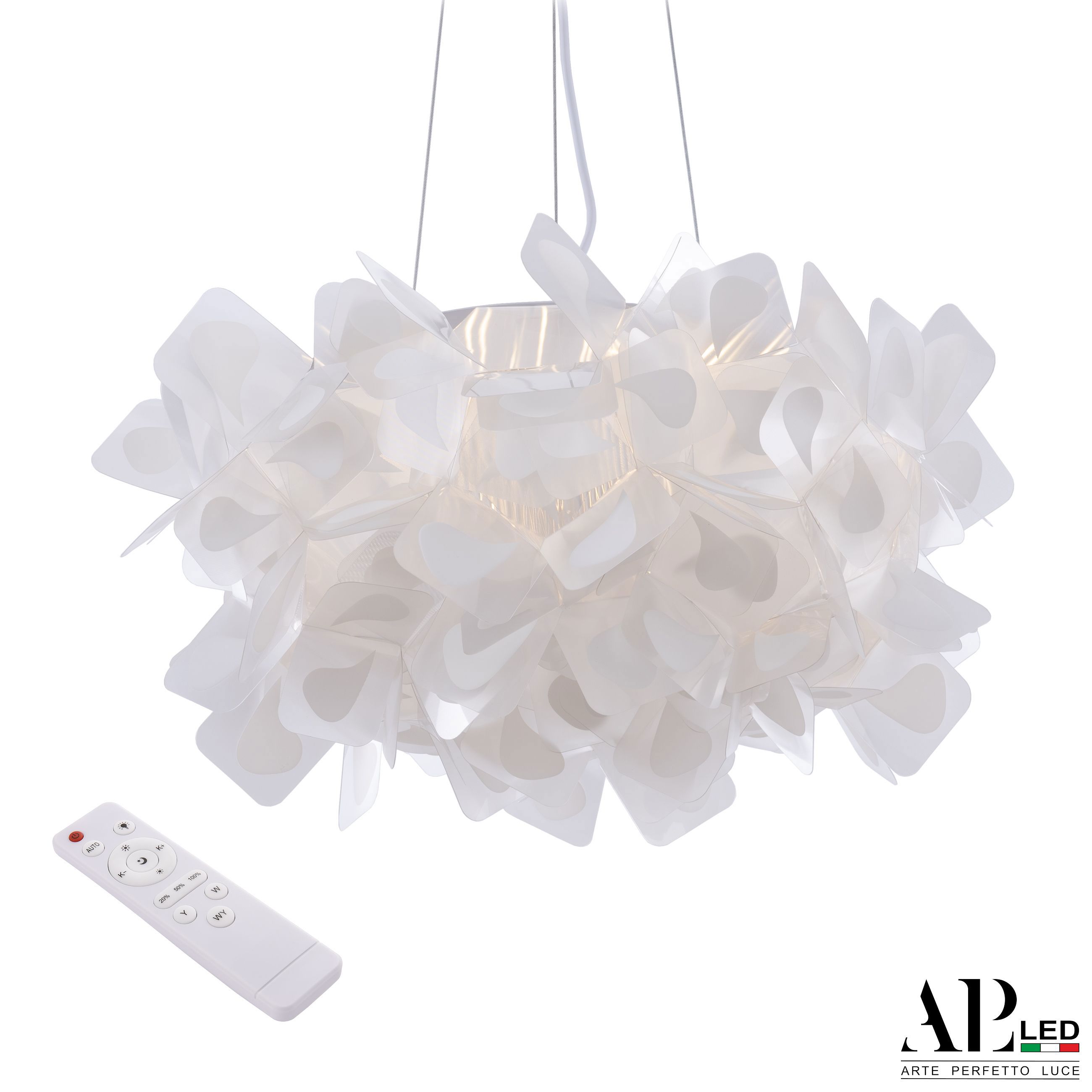 Изображение товара Подвесная светодиодная люстра Arte Perfetto luce 3307.d530/dp/24w с пультом управление