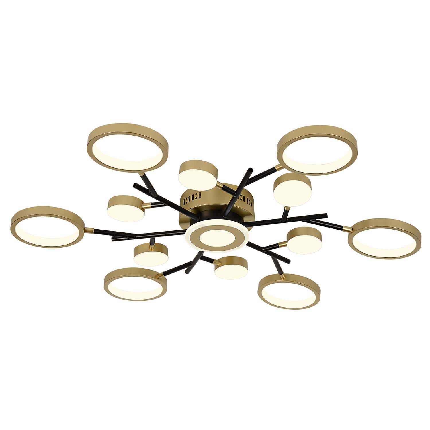 Изображение товара Люстра потолочная Favourite Hybrid светодиодная с пультом управление 18 м² регулируемый цвет