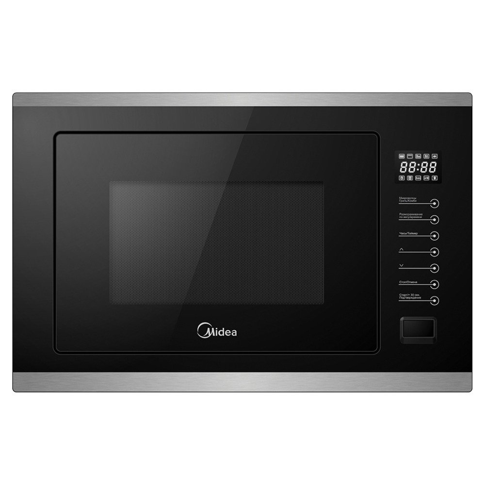 Изображение товара Микроволновая печь Midea MI9250BX встраиваемая 25 л сенсорное управление черный