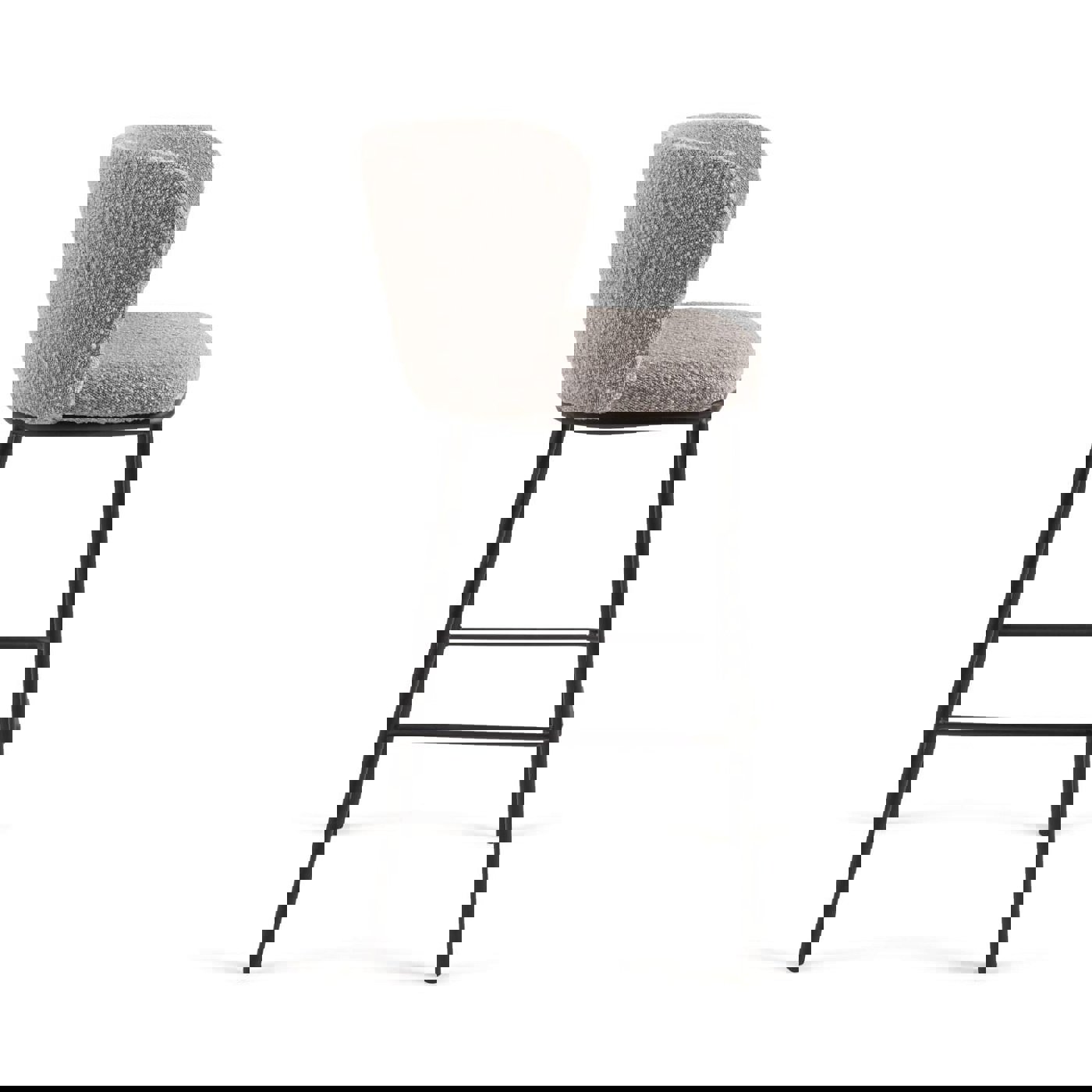 Изображение товара Барный стул Ciselia 110409 серый - стильное комфортное решение для дома и бара