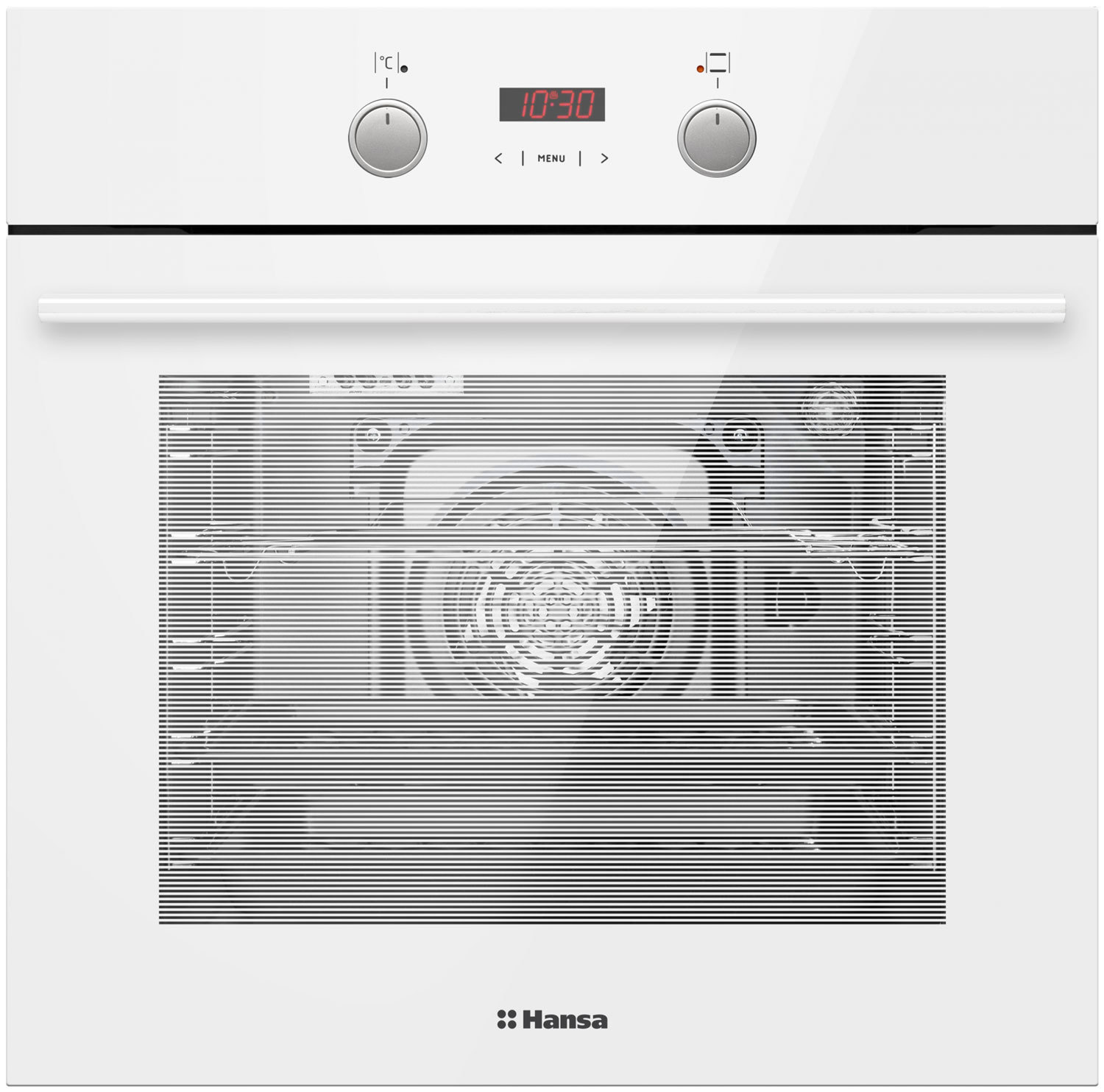 Изображение товара Встраиваемый духовой шкаф Hansa Boew64090015 59.50x59.50x57.50 см цвет белый