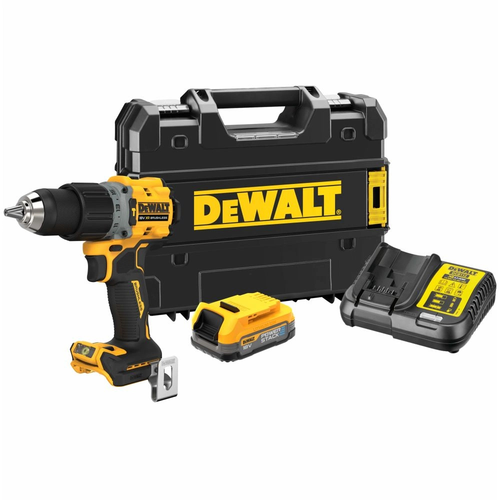 Изображение товара Аккумуляторная дрель-шуруповерт Dewalt DCD805E1T 18 В Li-Ion ударная