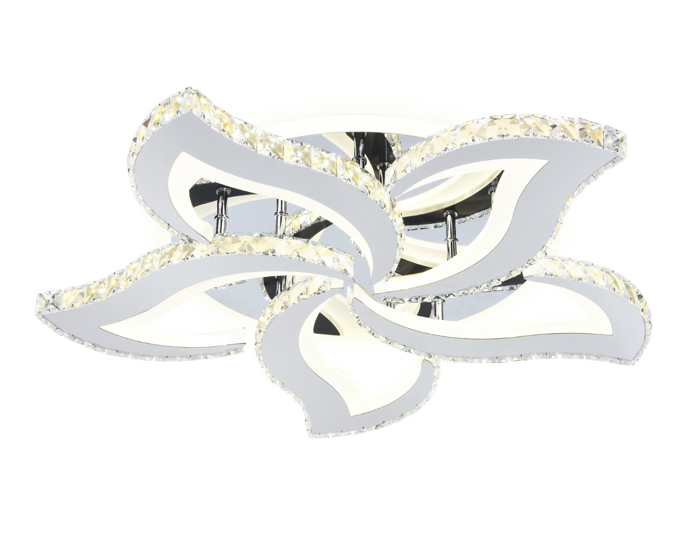 Изображение товара Люстра потолочная светодиодная Ambrella light Fa1723 с пультом регулировка цвета