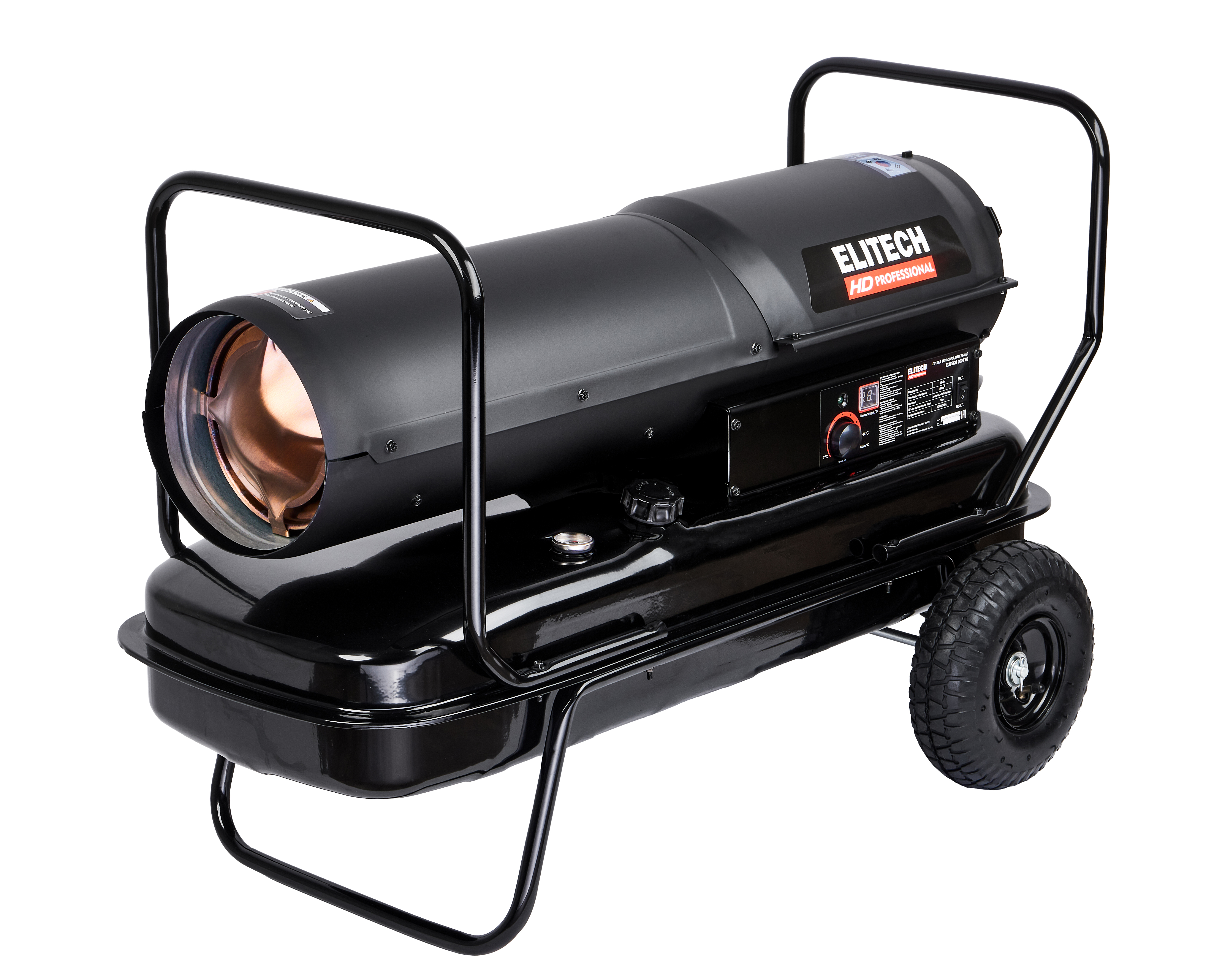 Изображение товара Дизельная тепловая пушка Elitech DGH 70 63 кВт для промышленных площадок