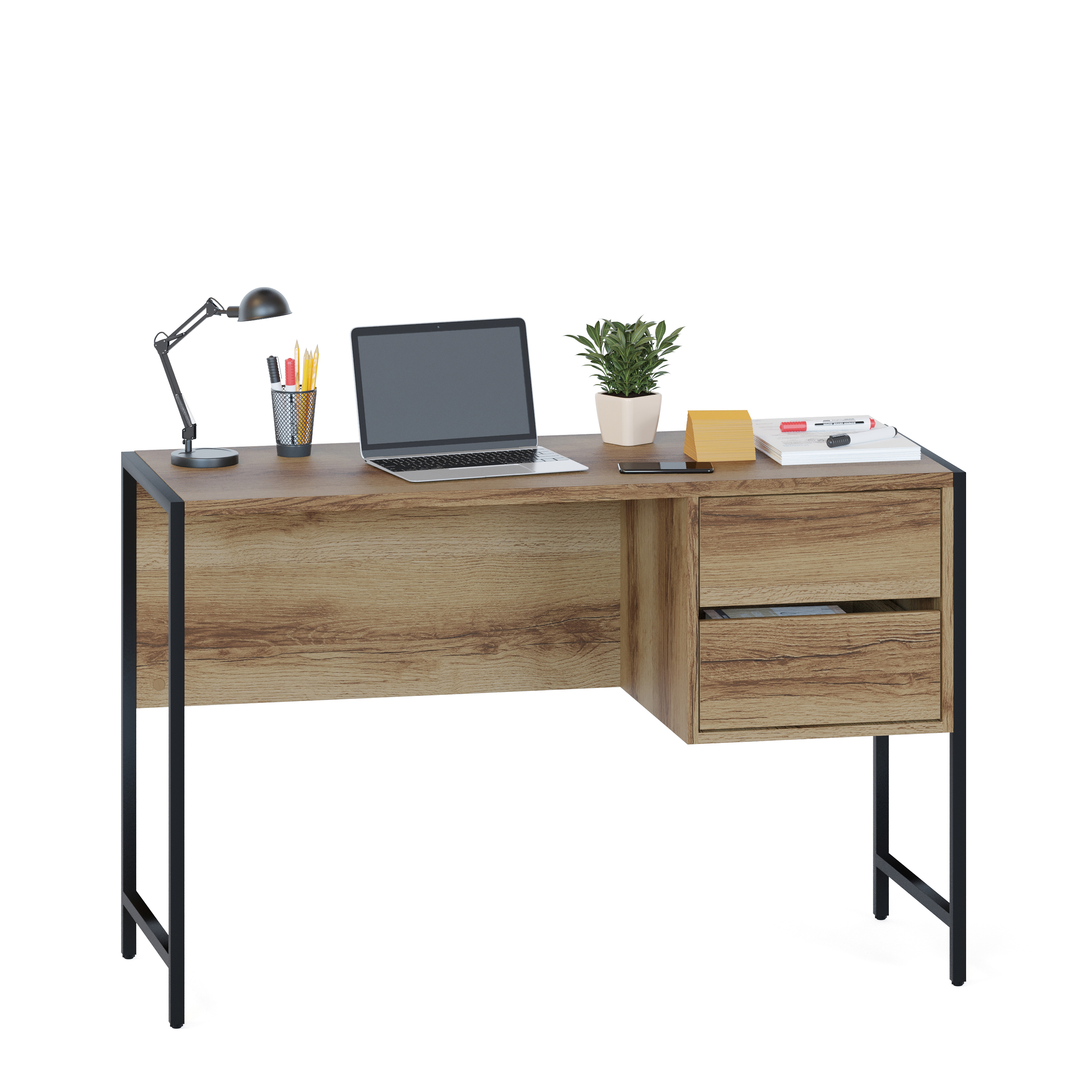 Изображение товара Стол СОКОЛ-Т СПм-404 Дуб делано компактный письменный рабочий стол