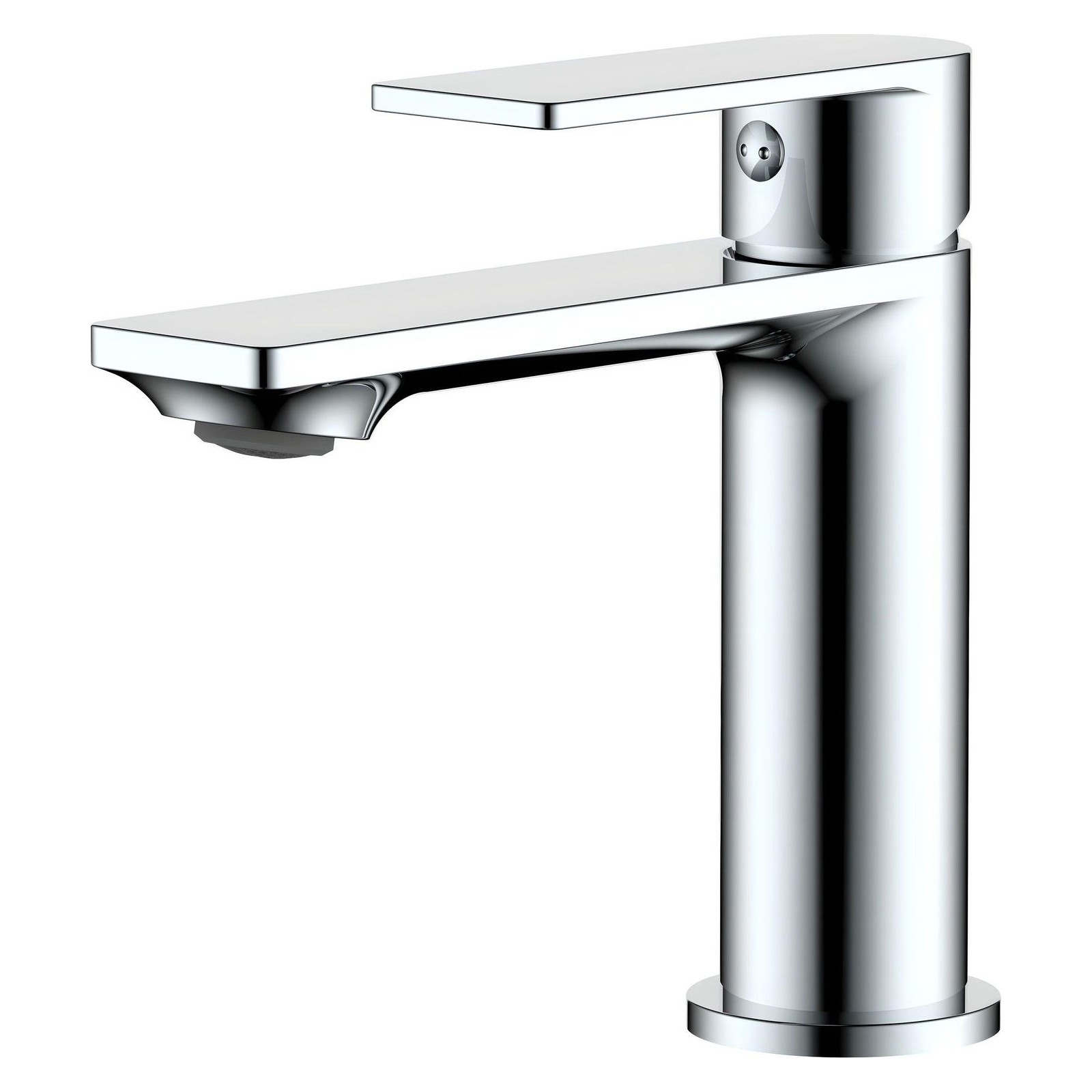 Изображение товара Смеситель для раковины Haiba HB10639 хром рычажный керамический сэкономить воду