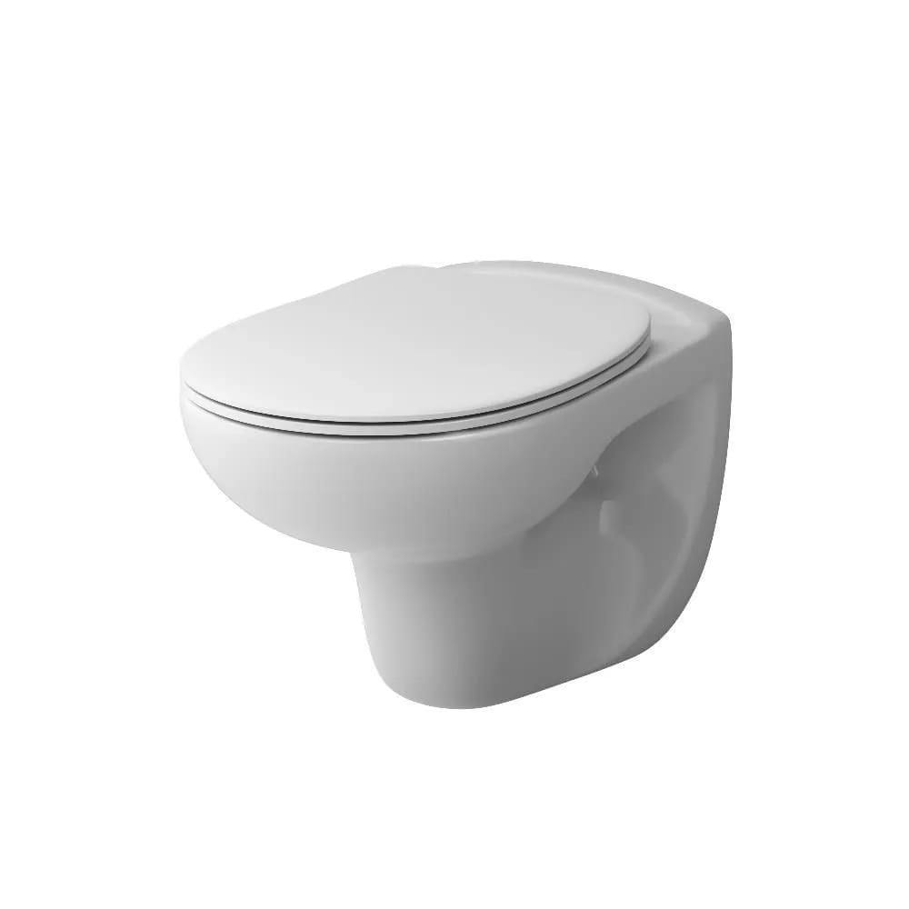 Изображение товара Унитаз подвесной Damixa DX15C1700SC безободковый с сиденьем микролифт