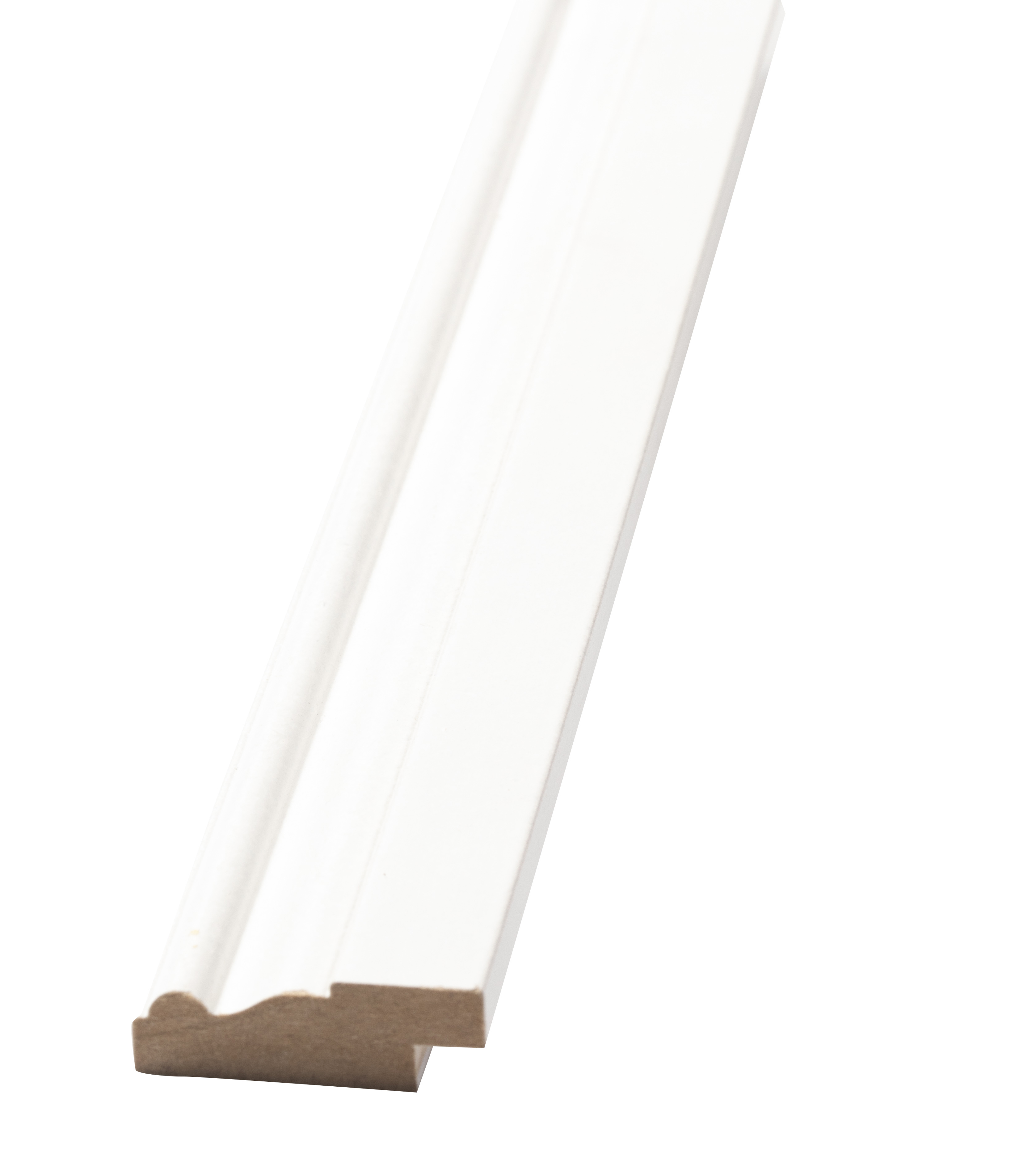 Изображение товара Рейлинг МДФ Стильный дом Wainscot белый 2070x40x14мм 1шт