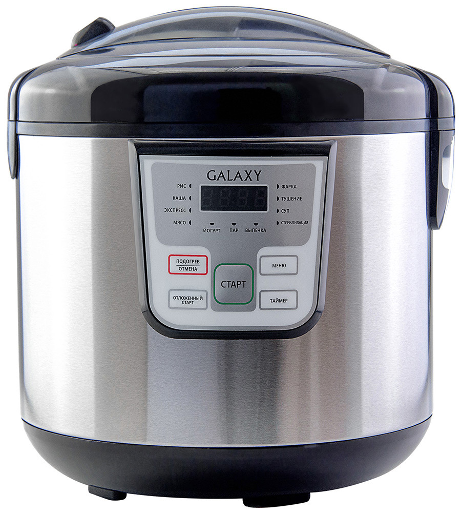 Изображение товара Мультиварка Galaxy GL2641 5л 11 программ цвет черный серебристый с таймером