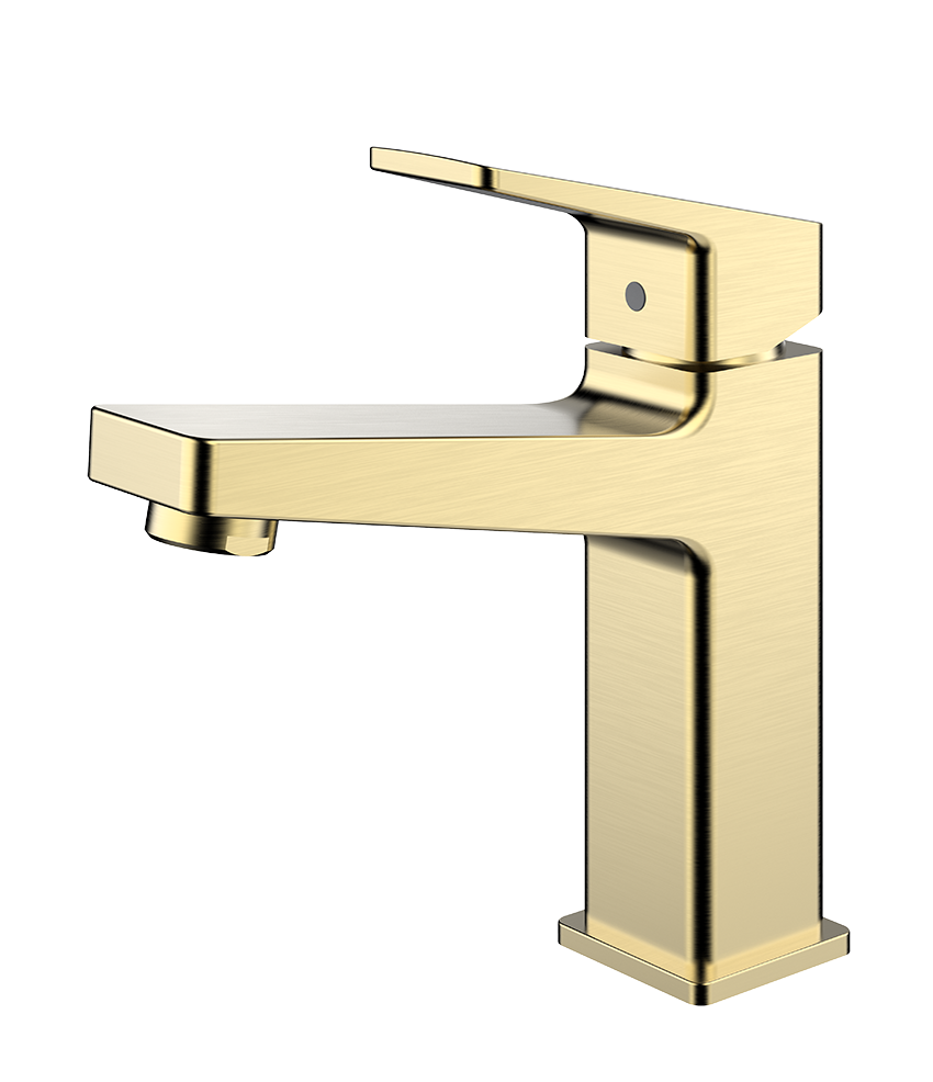 Изображение товара Смеситель для раковины Raglo R30 R30.10.03 однорычажный цвет золотой